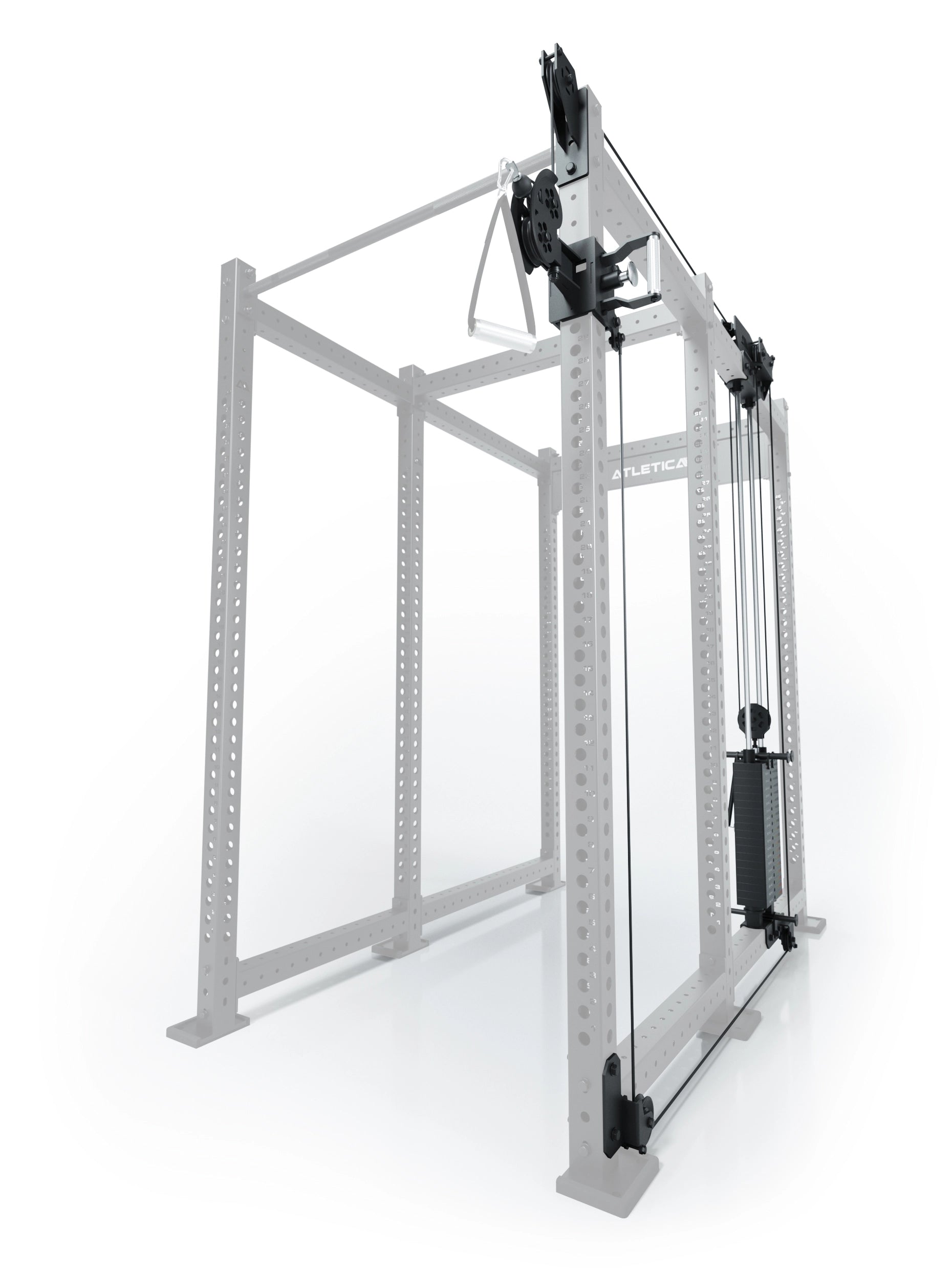 R8-Bradley-tilbygning | 2 x 95 kg vægtstakke