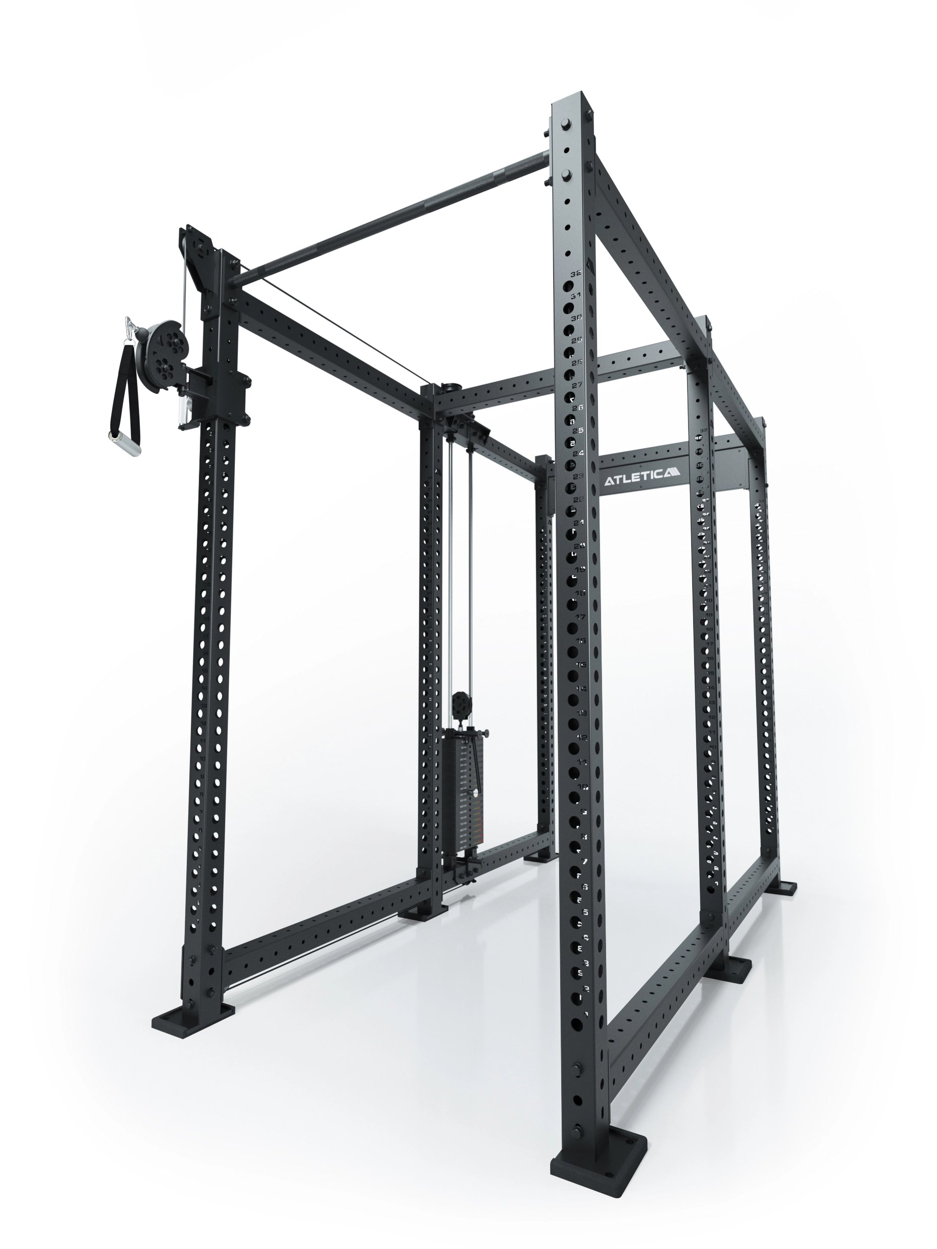 R8 Bradley | 95 kg kabeltræk-tilbygning | venstre | 108 cm tværstang | position 4