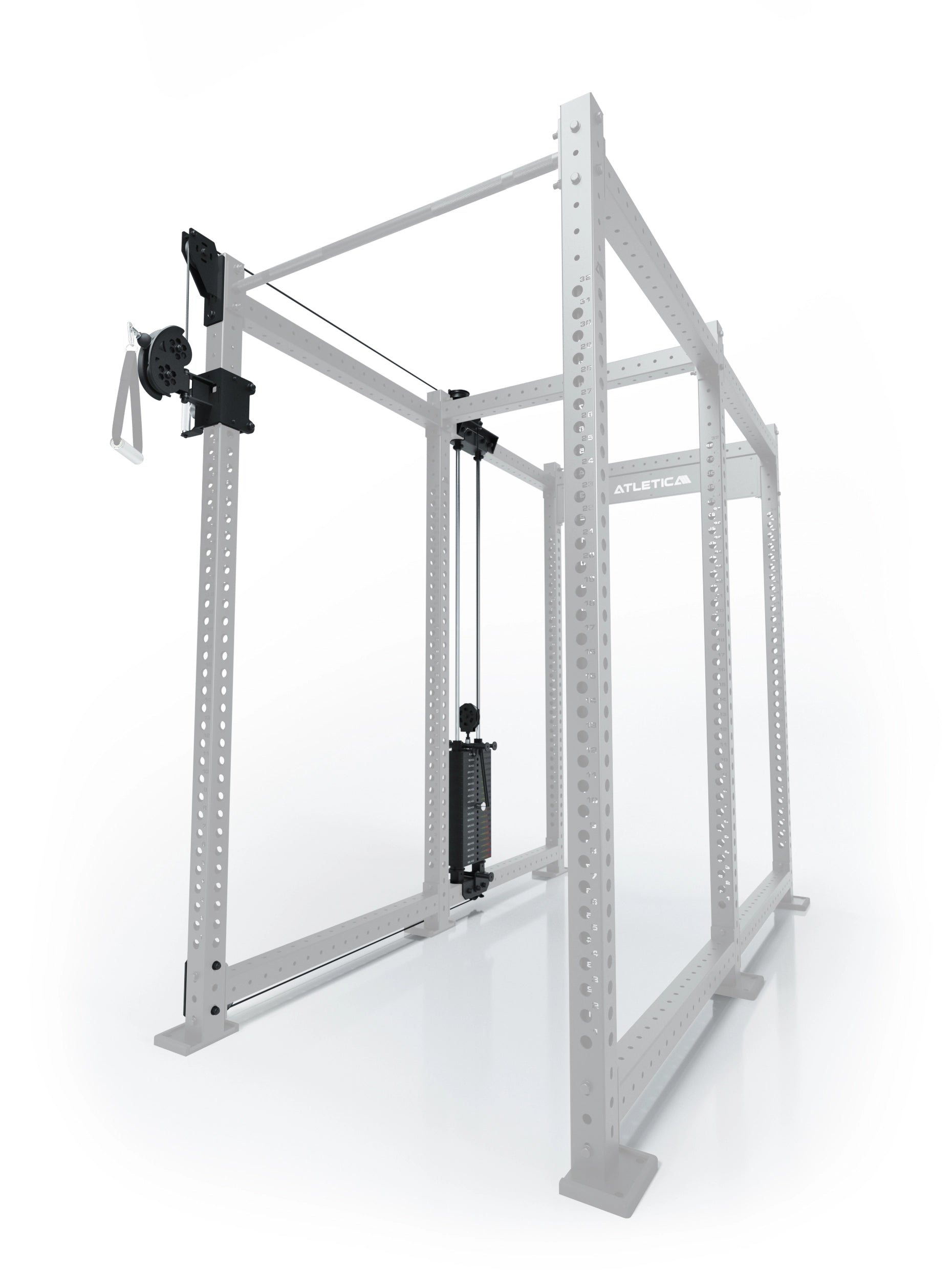 R8-Bradley-tilbygning | 2 x 95 kg vægtstakke