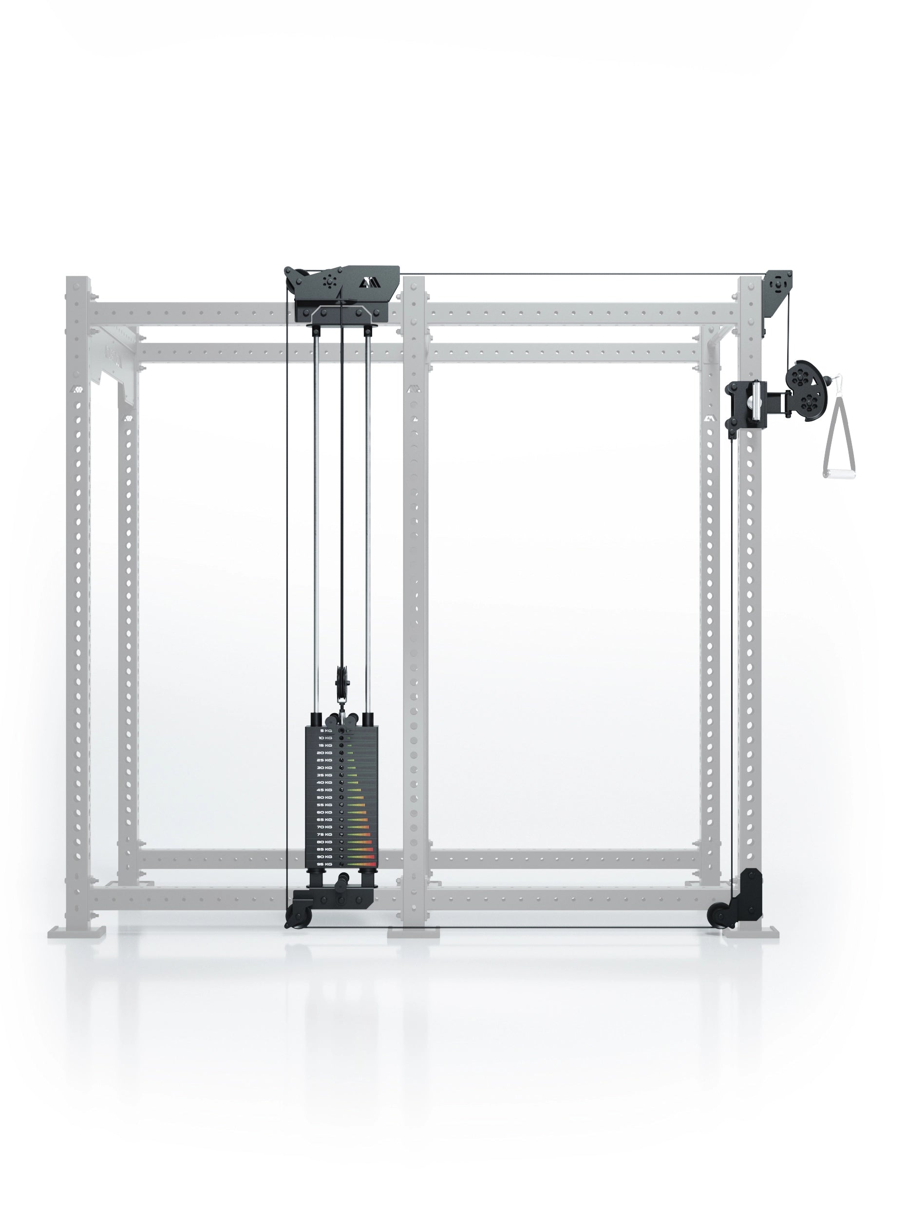 R8 Bradley | 95kg Kabelzug Anbau | Links | 108cm Crossbar | Position 4