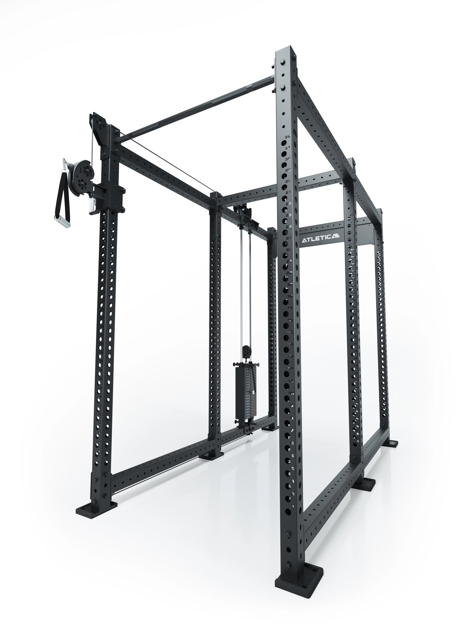R8 Bradley | 95 kg kabeltræk-tilbygning | venstre | 108 cm tværstang | position 5
