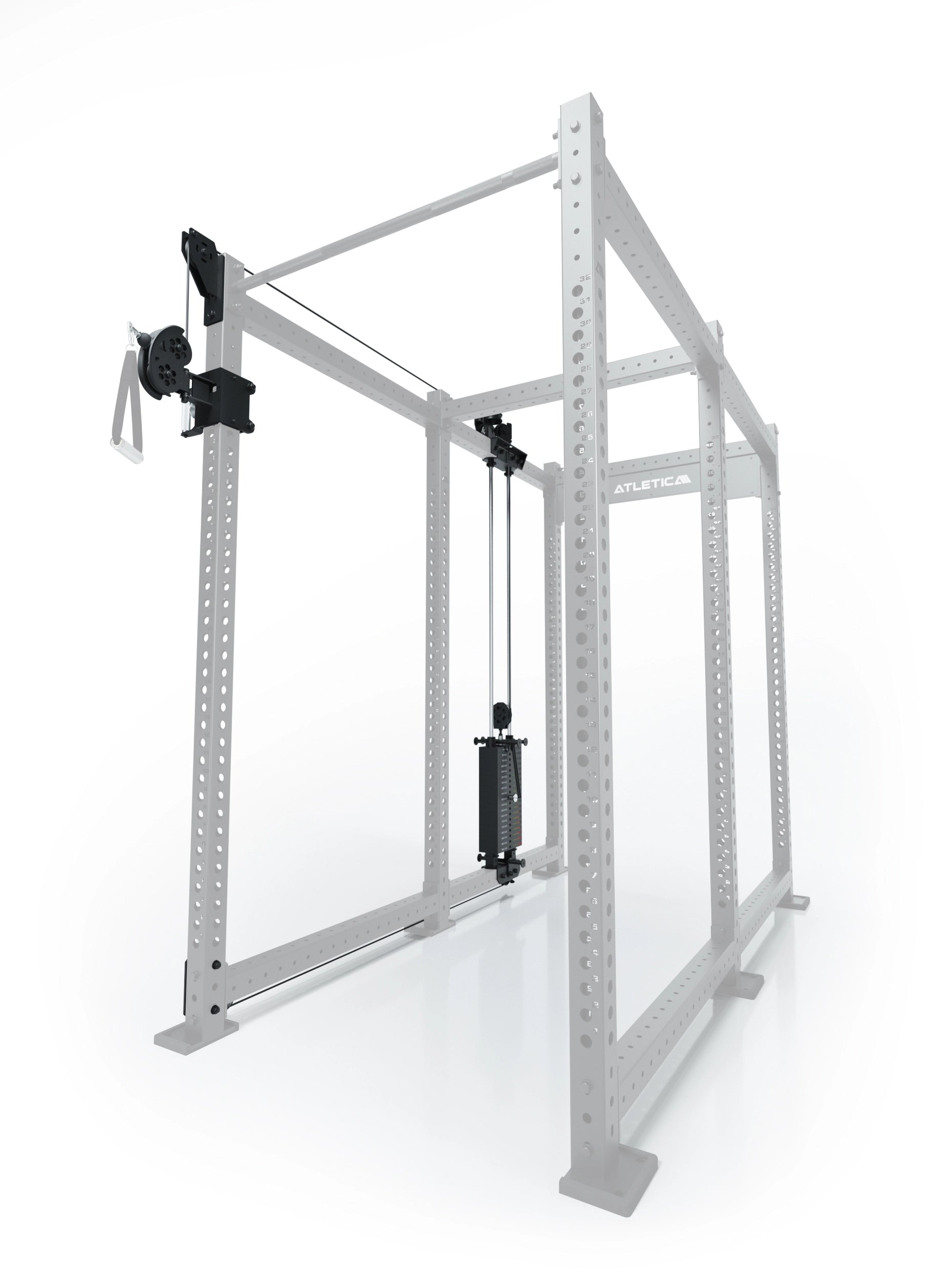 R8-Bradley-tilbygning | 2 x 95 kg vægtstakke