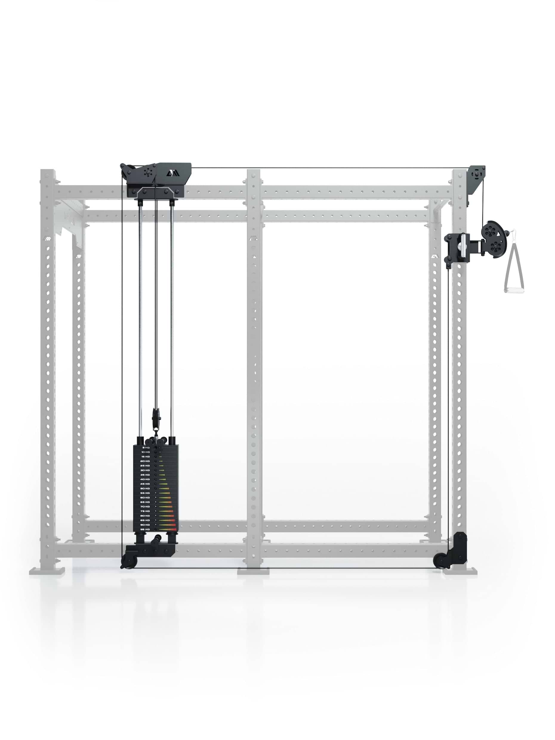 R8 Bradley | 95 kg kabeltræk-tilbygning | venstre | 108 cm tværstang | position 5