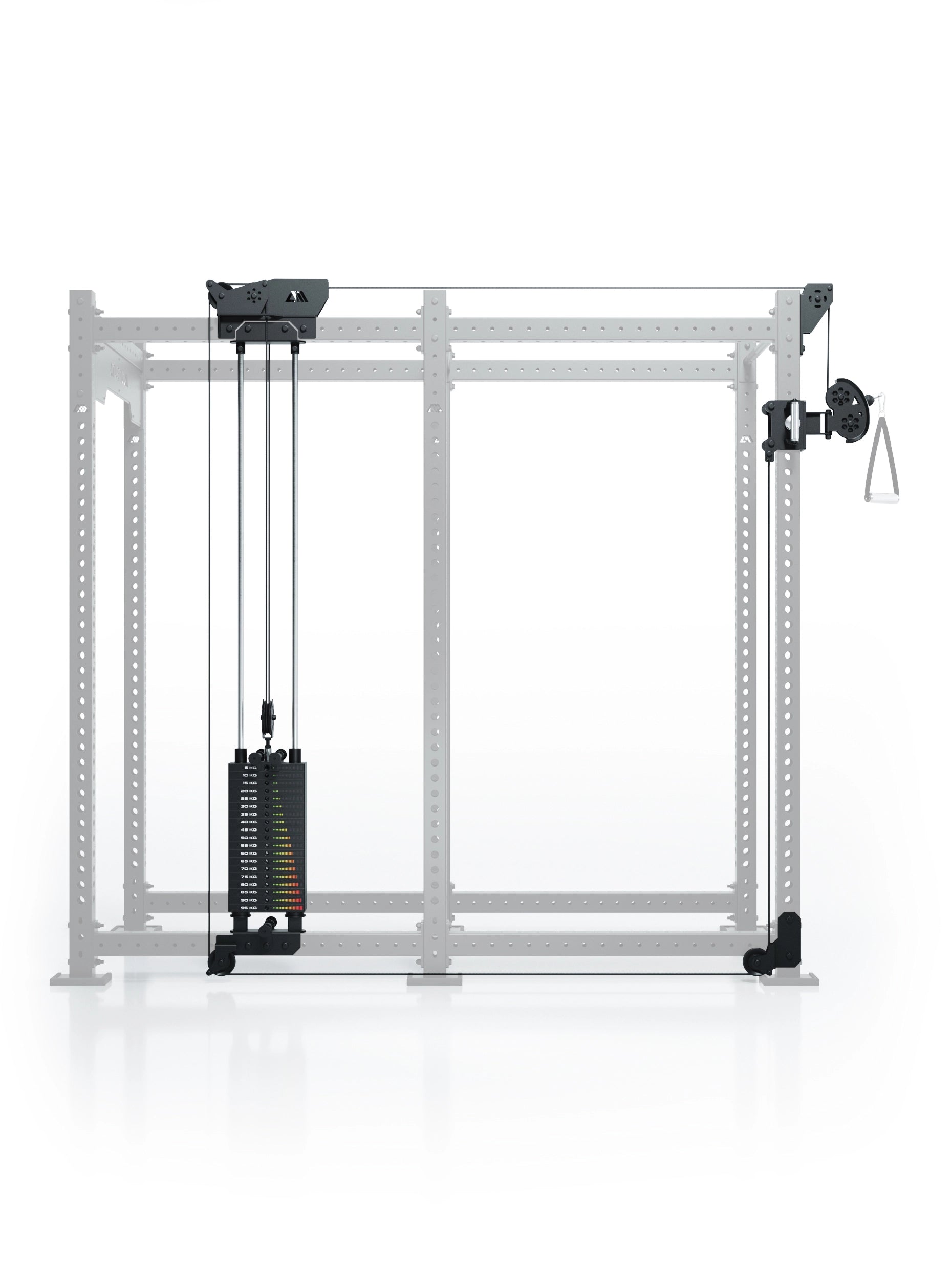 R8 Bradley | 95 kg kabeltræk-tilbygning | venstre | 108 cm tværstang | position 5