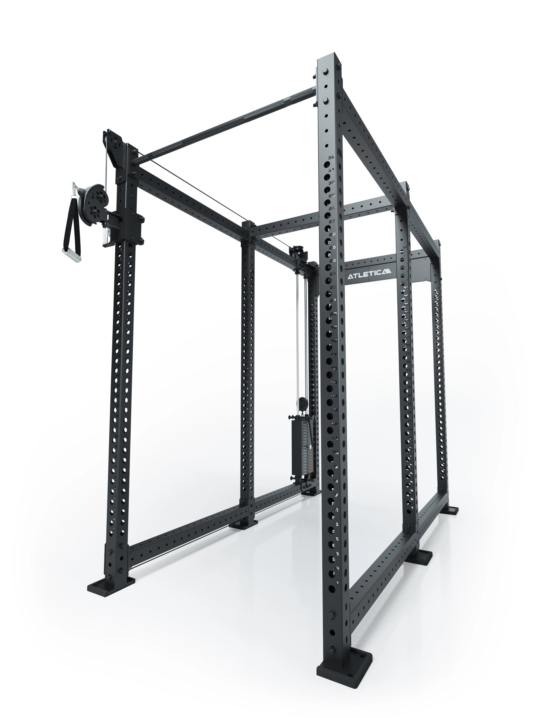 R8 Bradley | 95 kg kabeltræk-tilbygning | venstre | 108 cm tværstang | position 6