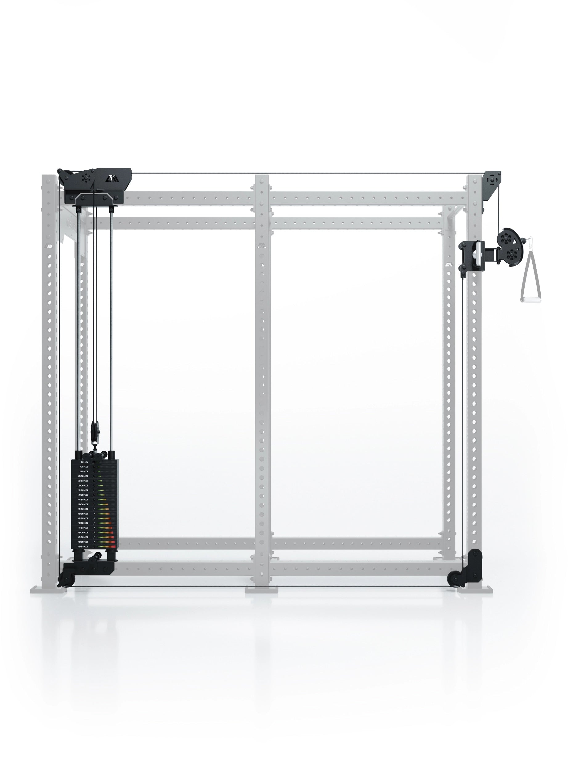 R8 Bradley | 95 kg kabeltræk-tilbygning | venstre | 108 cm tværstang | position 6