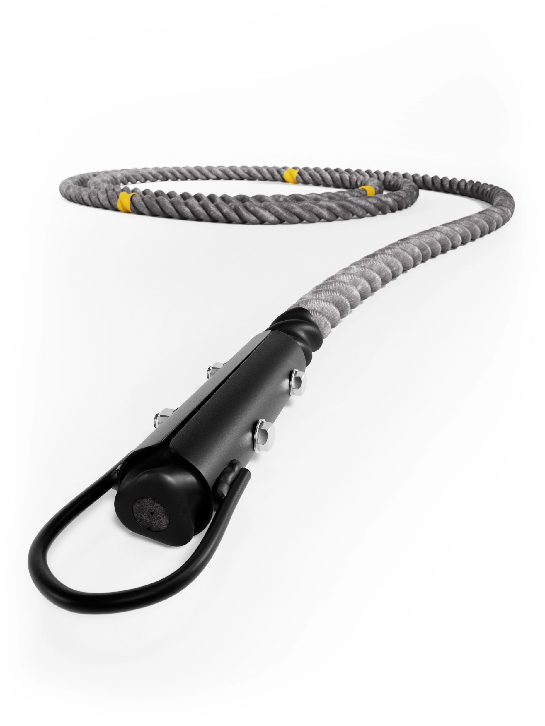 HRX Power Rope 15 m von Atletica mit Metallöse und verstärkter Seilbefestigung