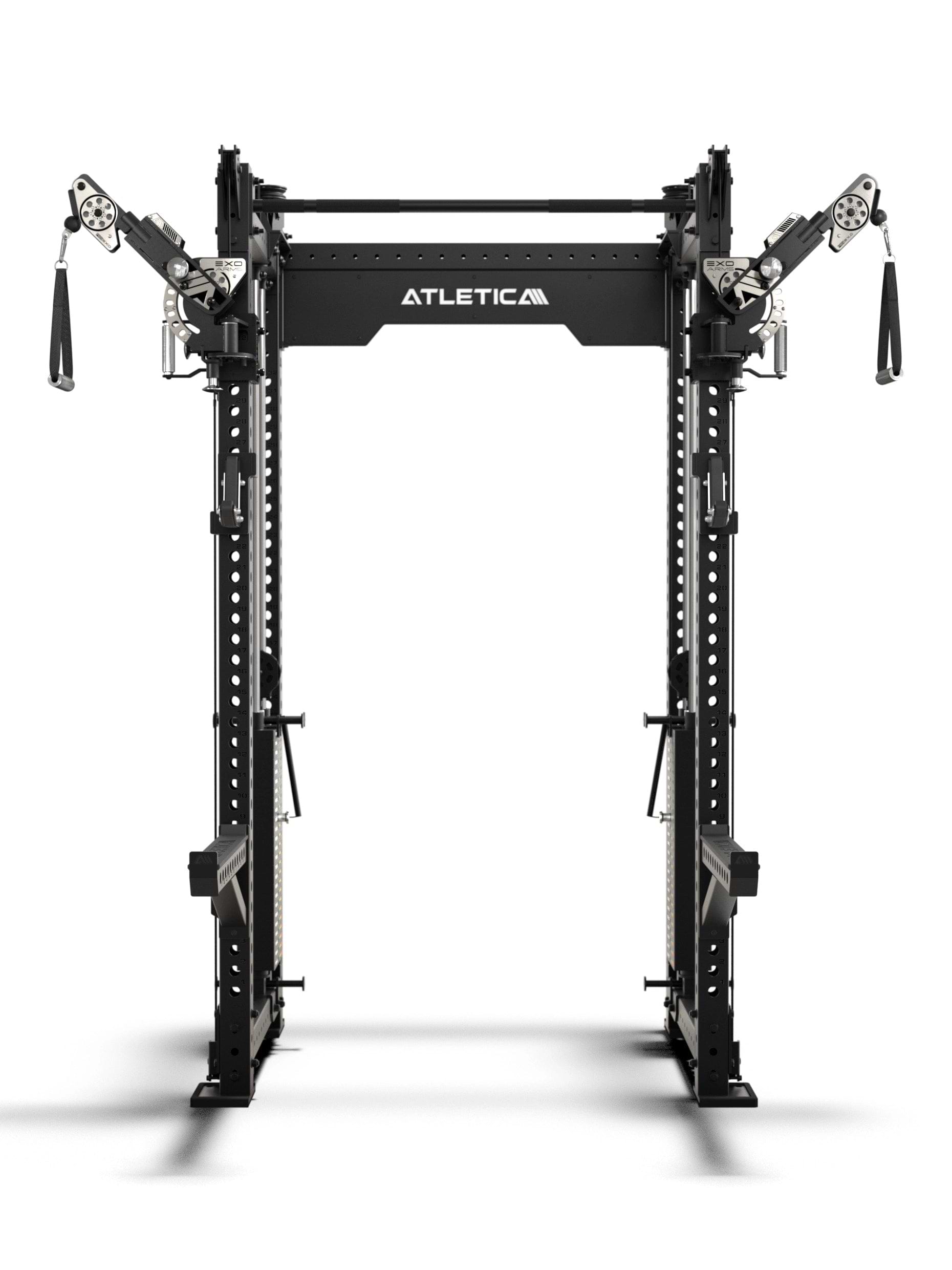 R8 Bradley EXO 2x125kg | Power Rack | 78cm | Noir