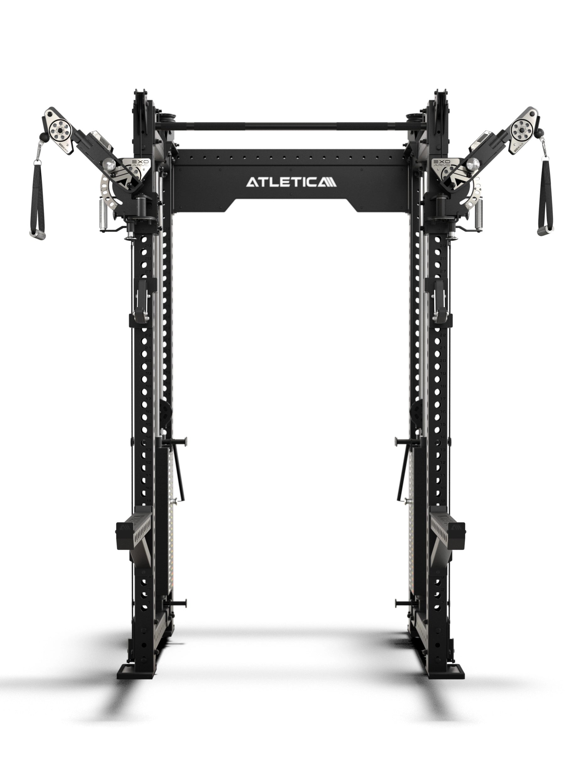 R8 Bradley EXO 2x125kg | Power Rack | 78cm | Noir