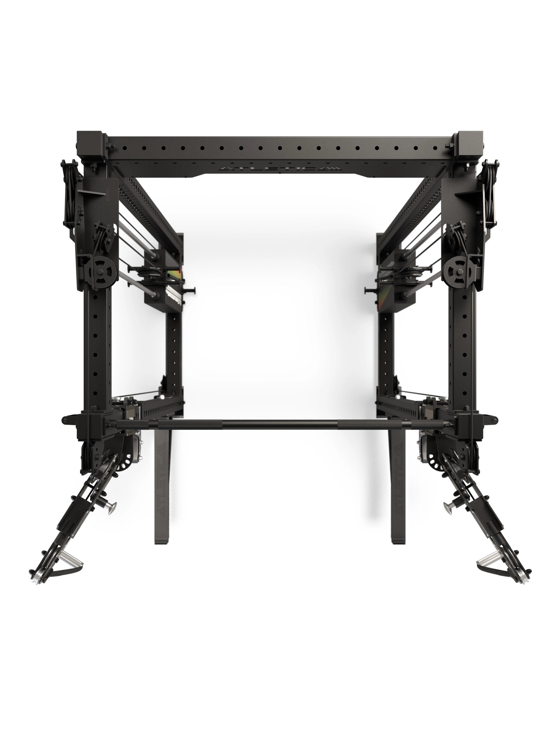R8 Bradley EXO 2x125kg | Power Rack | 78cm | Noir