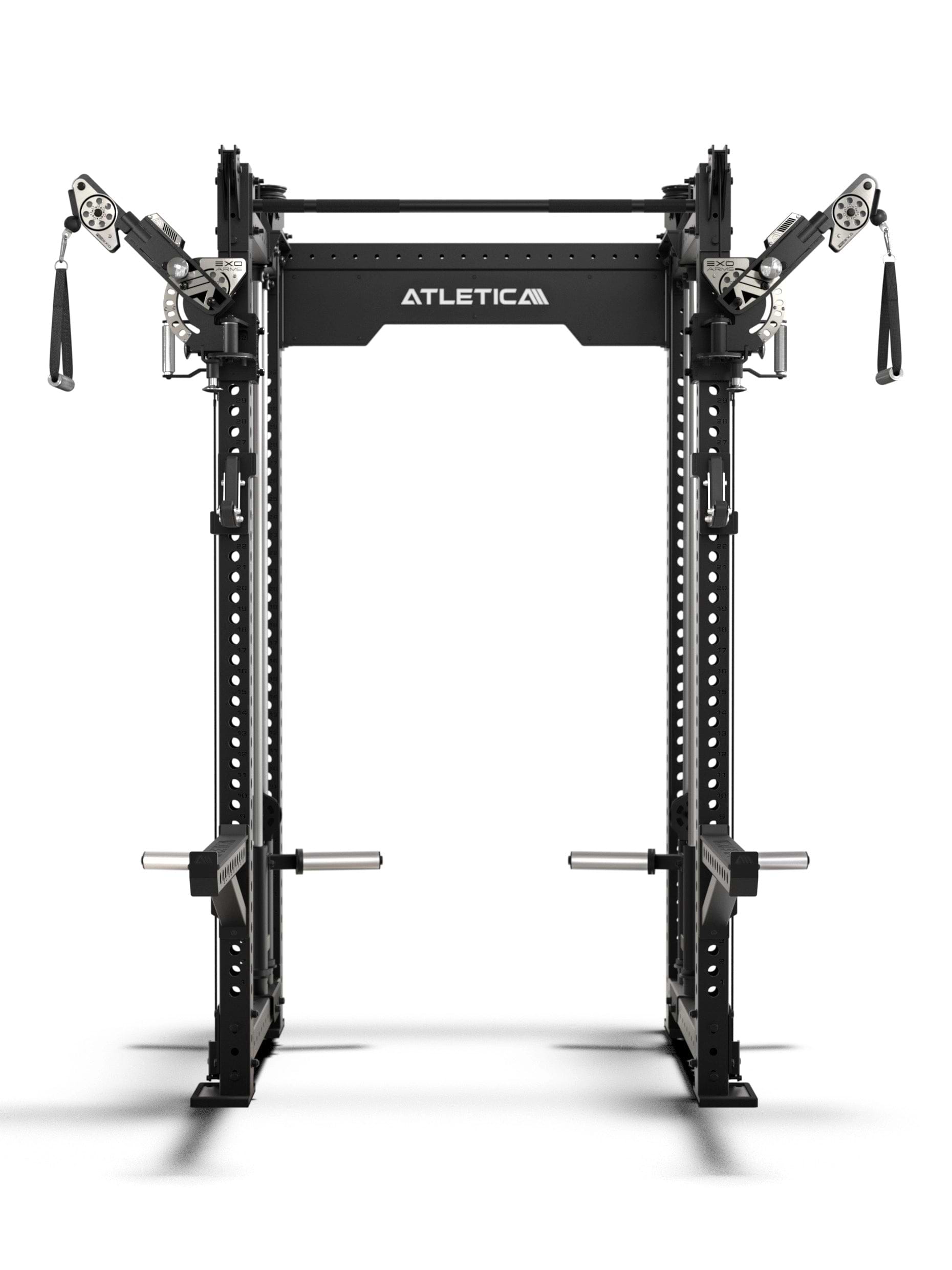R8 Bradley EXO Plate Loaded | Power Rack | 78cm | Noir