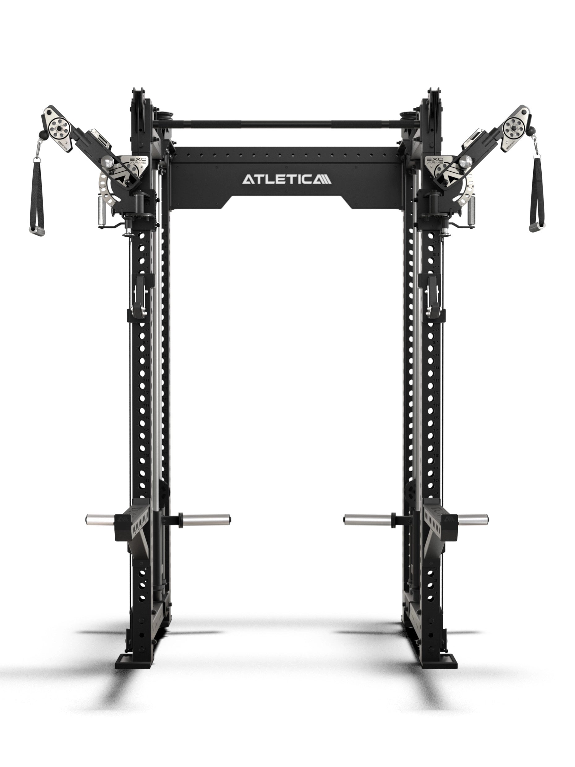 R8 Bradley EXO Plate Loaded | Power Rack | 78cm | Noir
