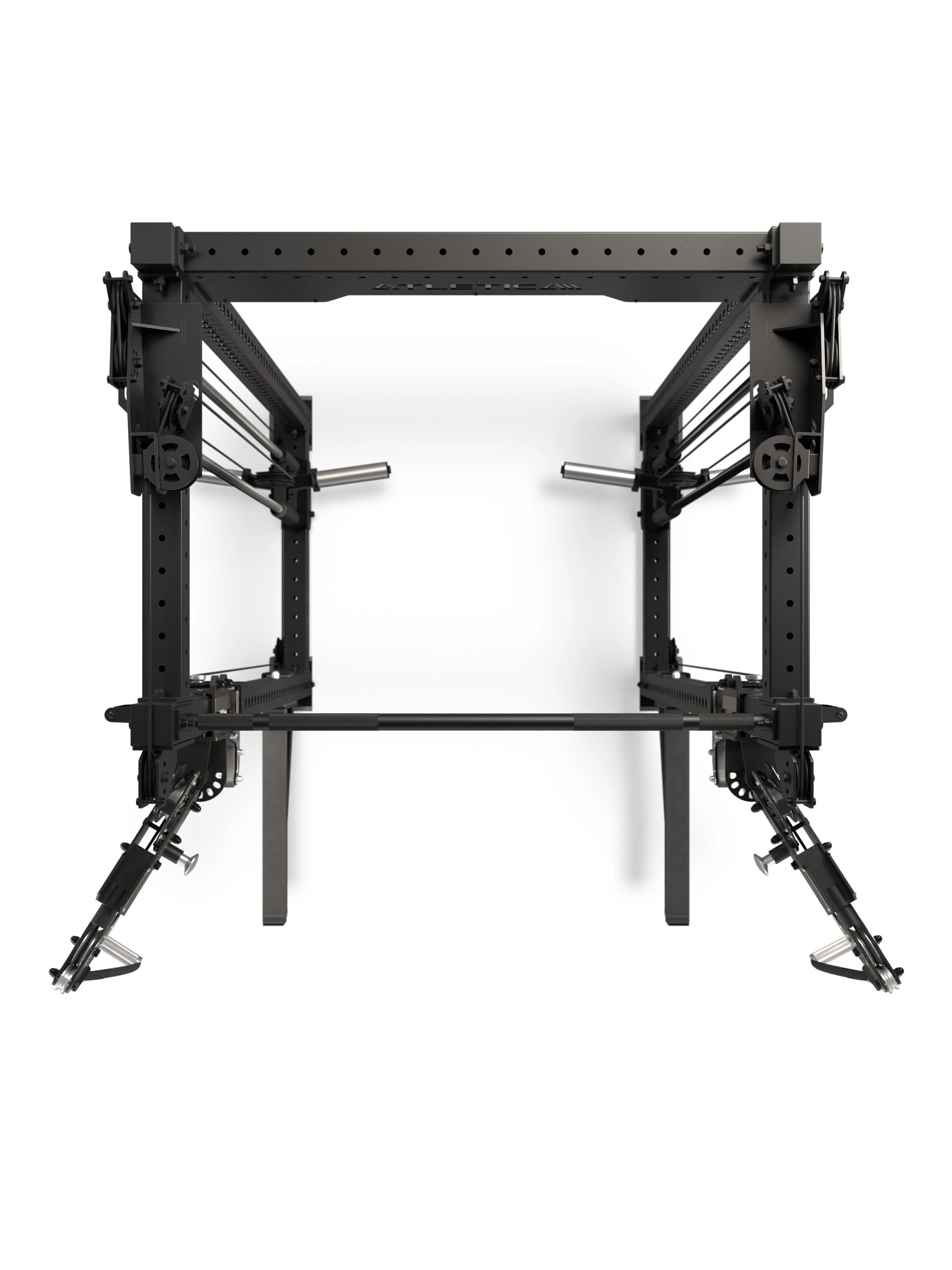 R8 Bradley EXO Plate Loaded | Power Rack | 78cm | Noir