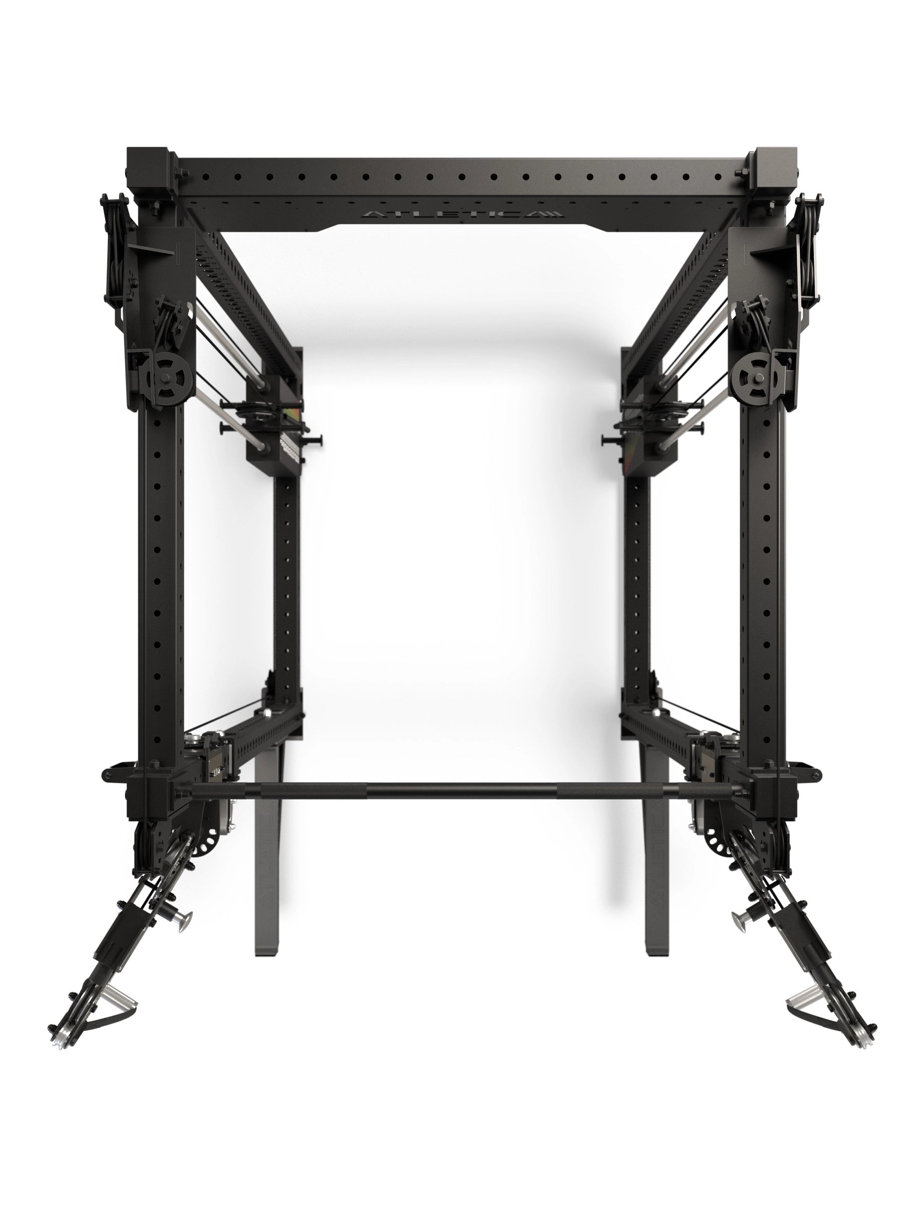 R8 Bradley EXO 2x95kg | Power Rack | 108cm | Svart