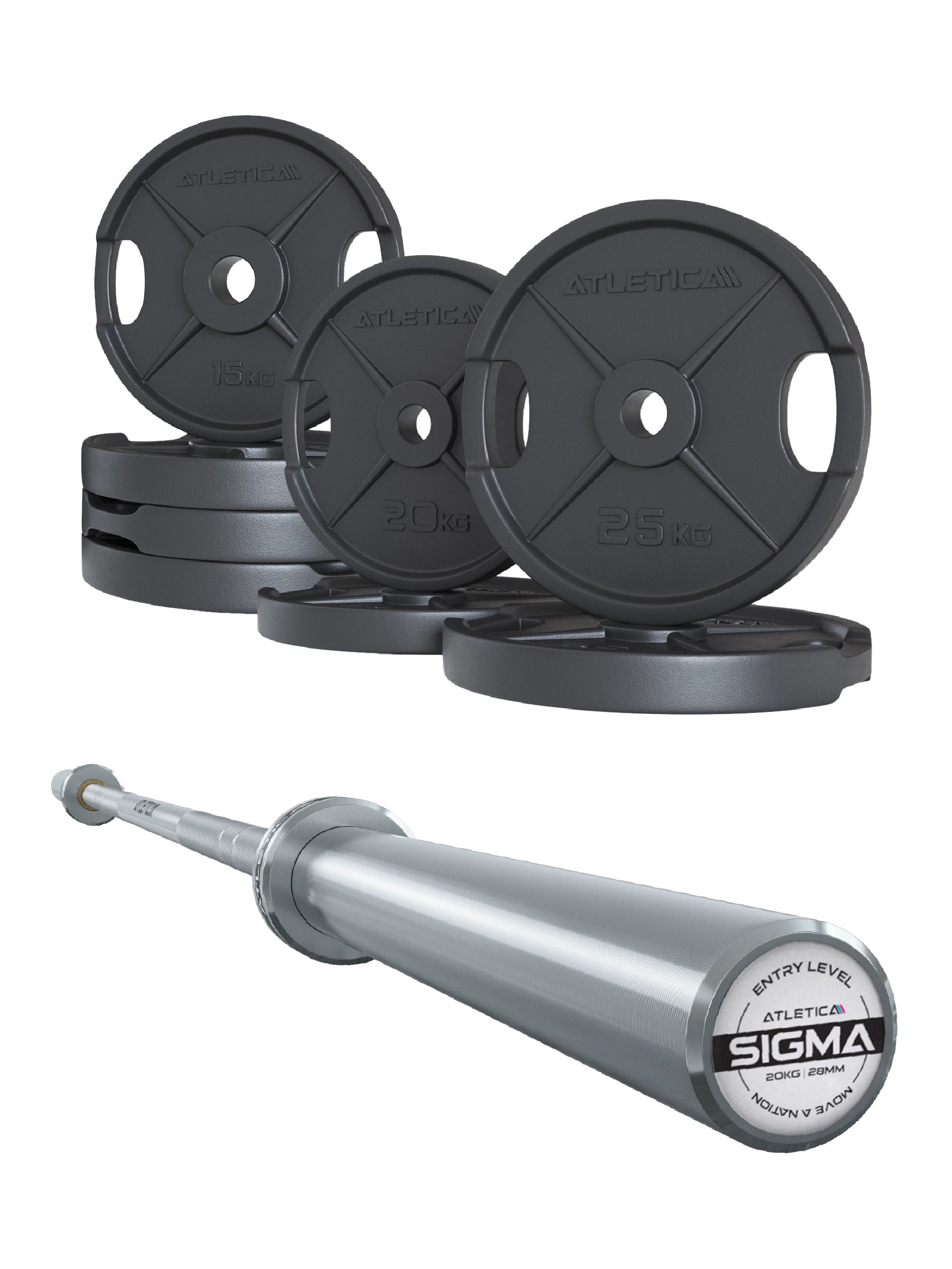 2H Iron Plates Starter SET 150kg
