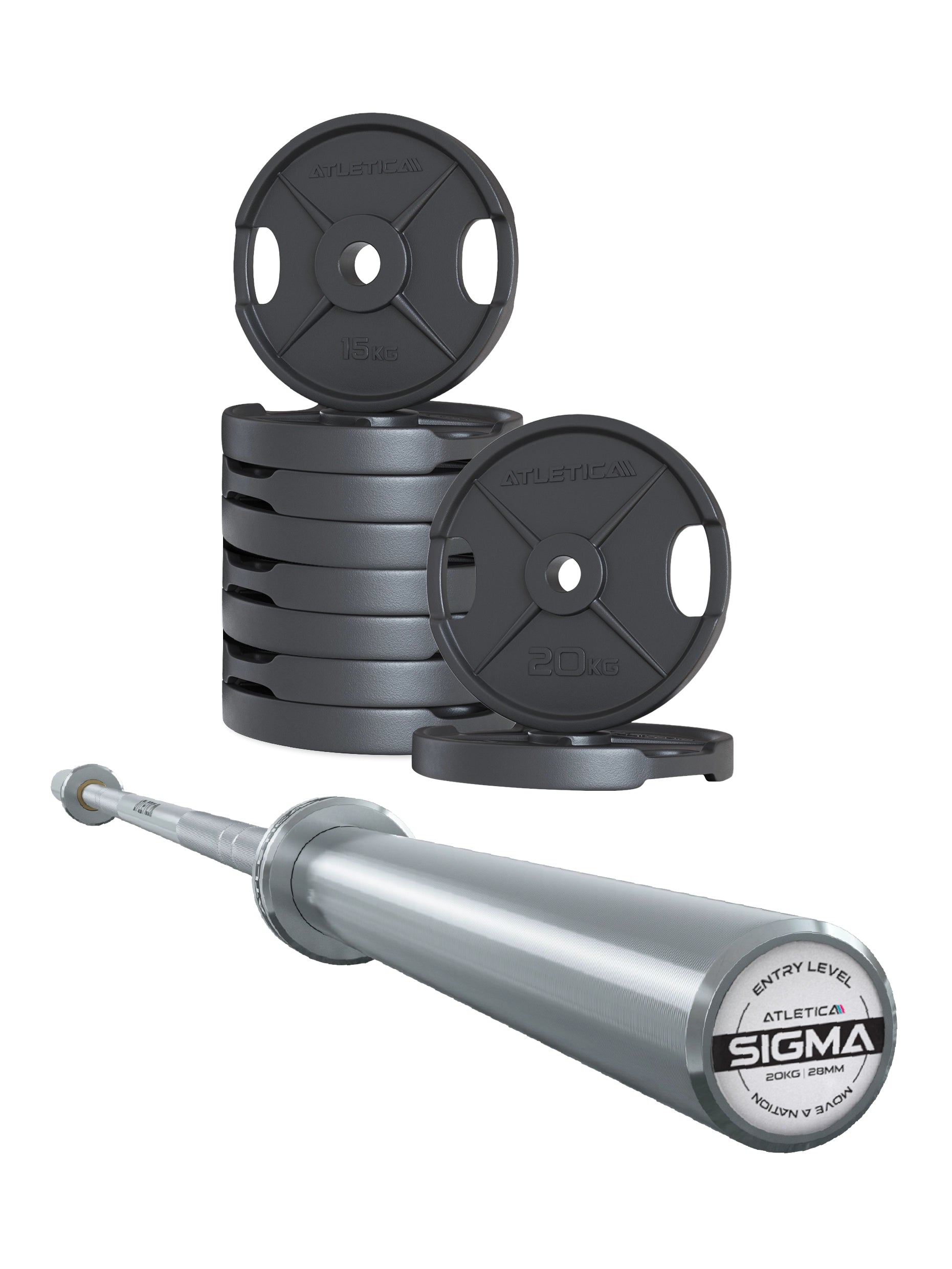 2H Iron Plates Starter SET 160kg