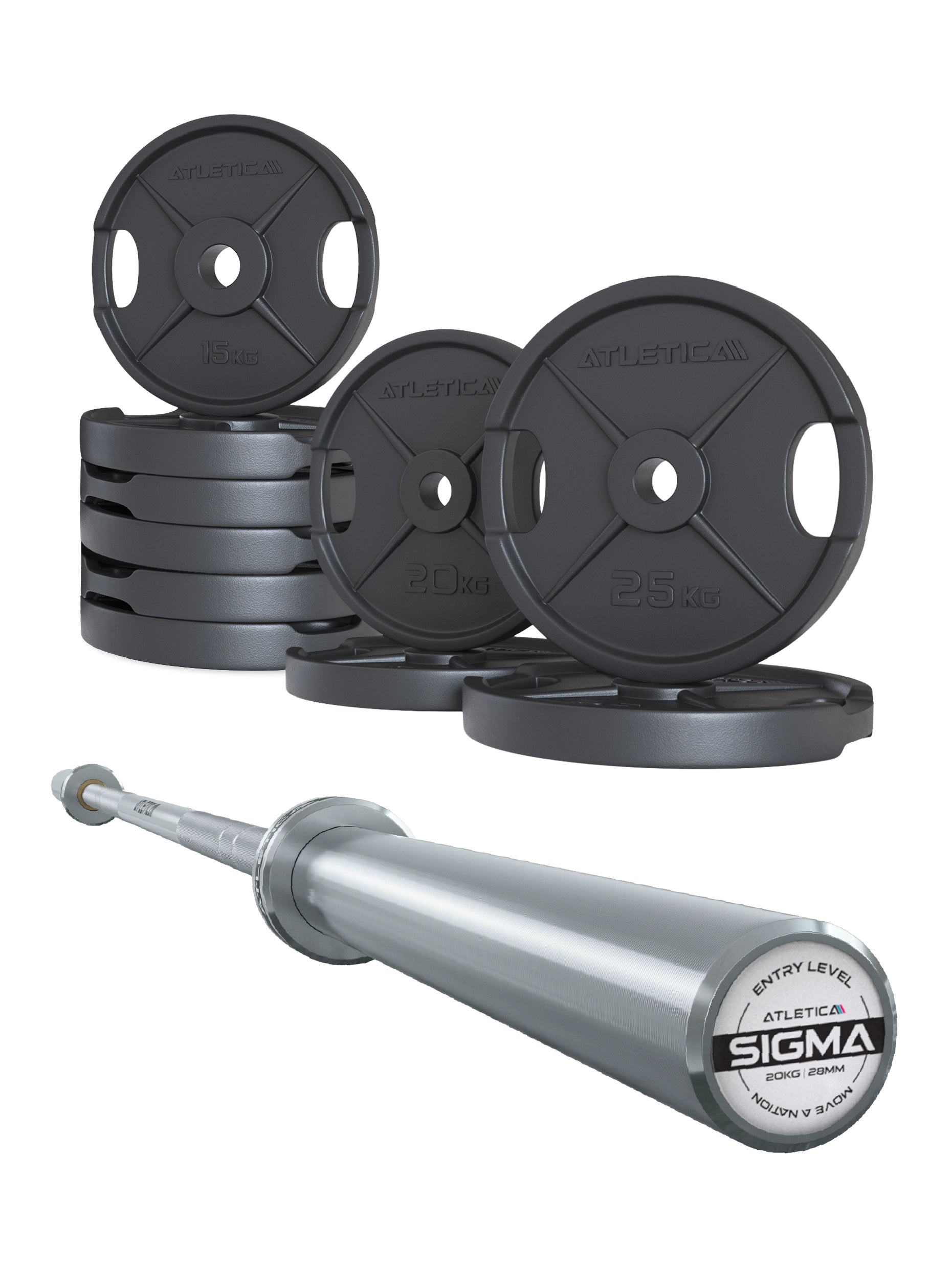 2H Iron Plates Starter SET 180kg