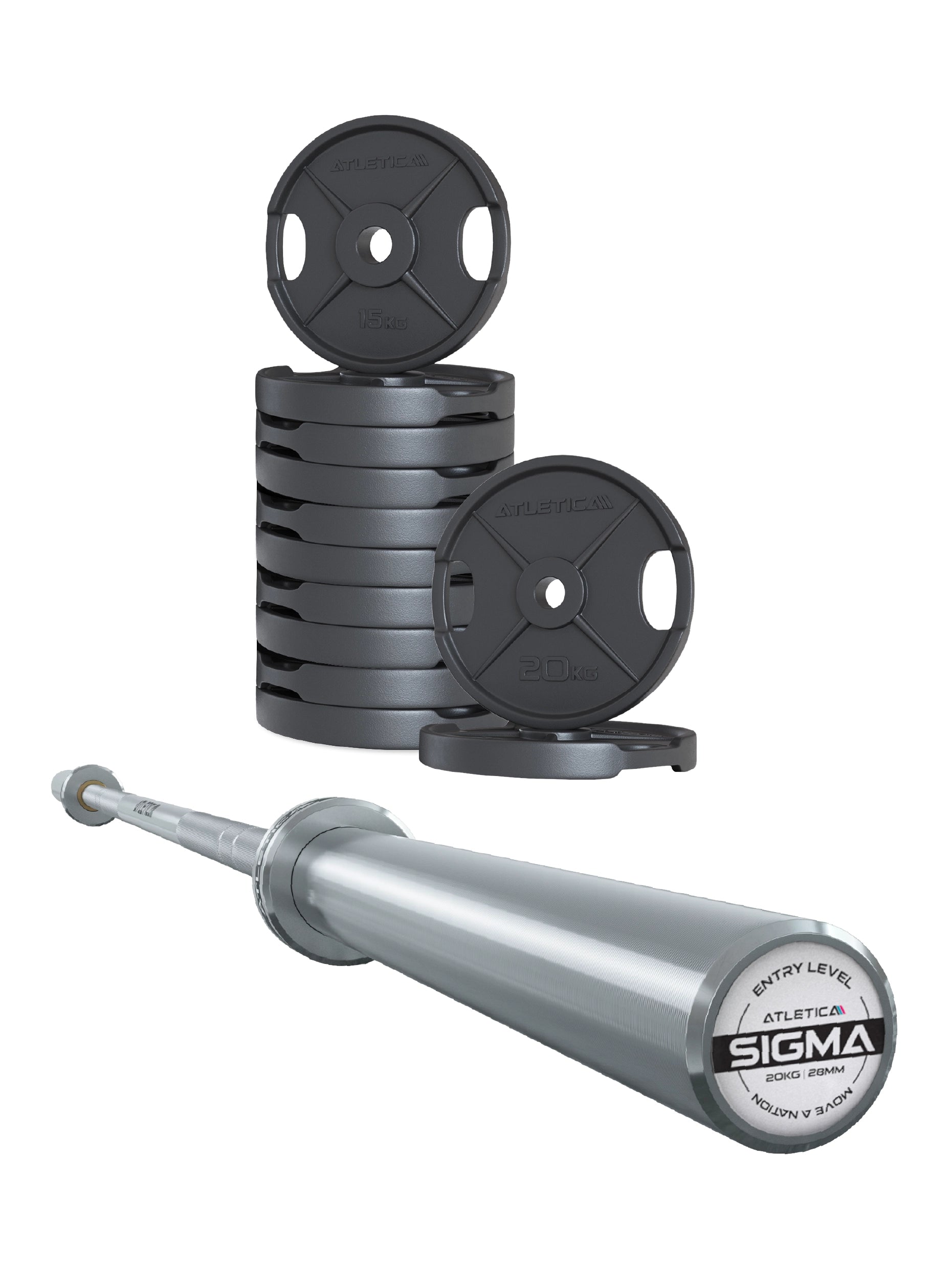 2H Iron Plates Starter SET 190kg