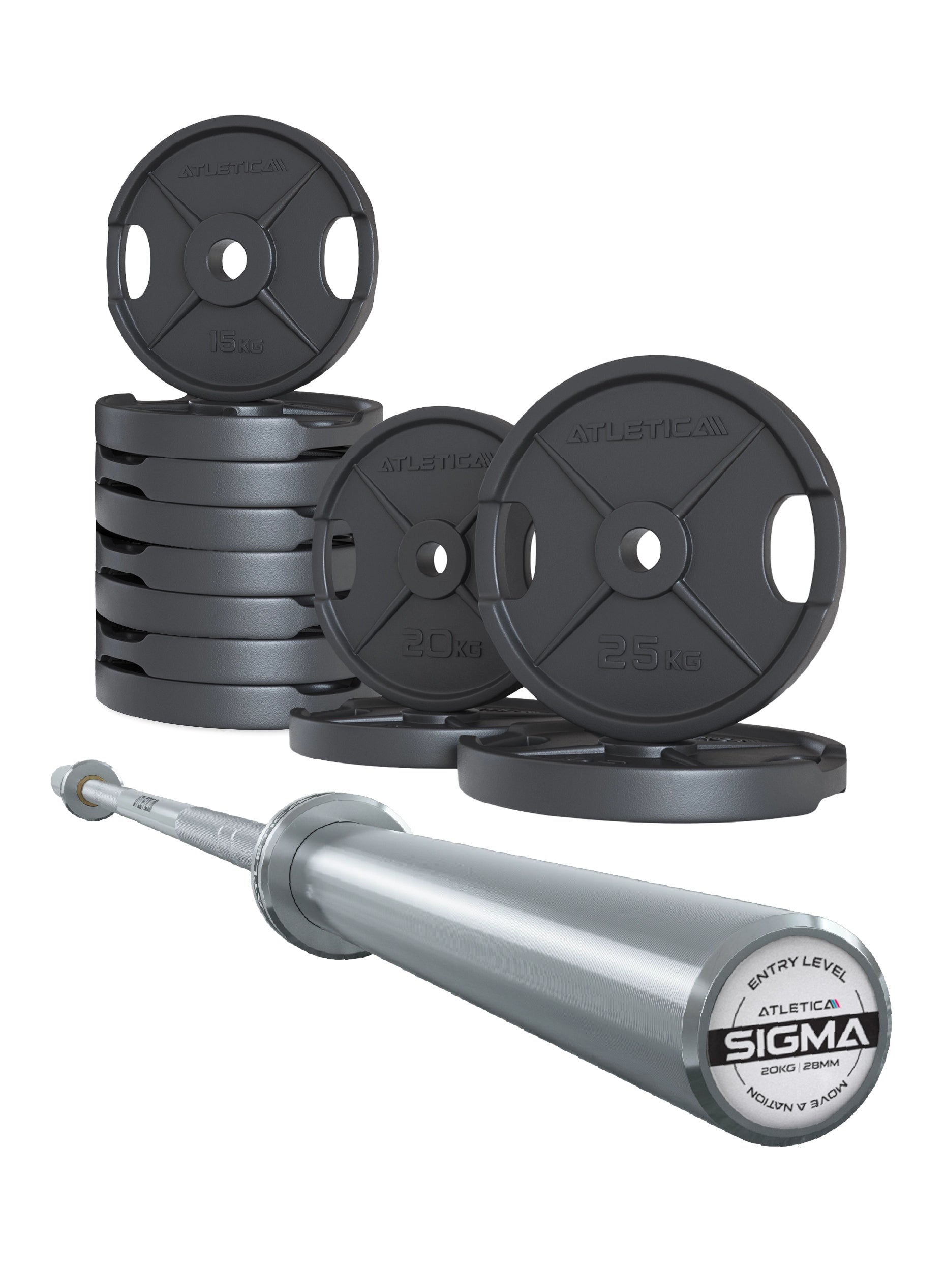 2H Iron Plates Starter SET 210kg