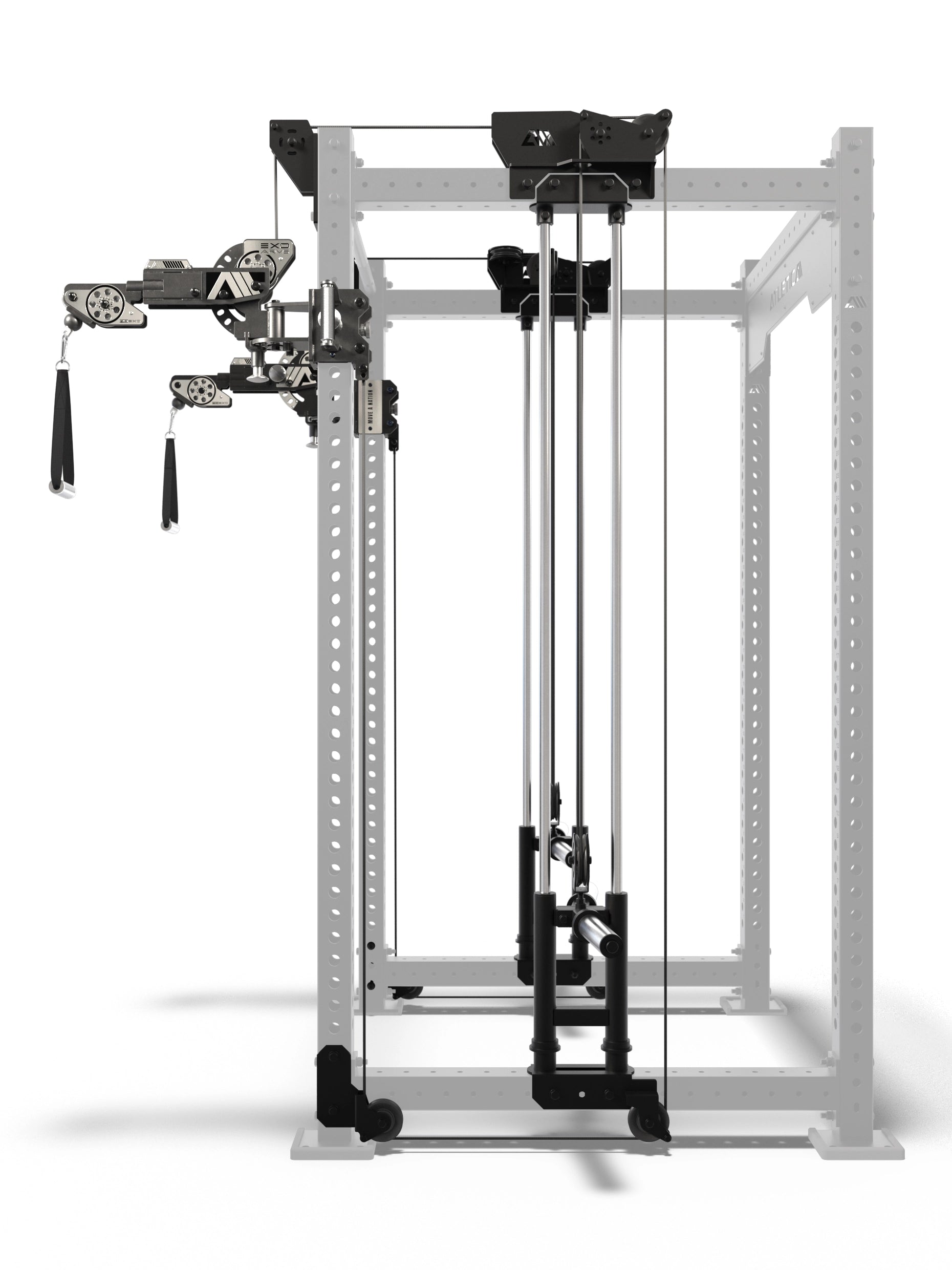 R8 Bradley EXO Módulo adicional Carga de discos Dual 78/108cm POS2