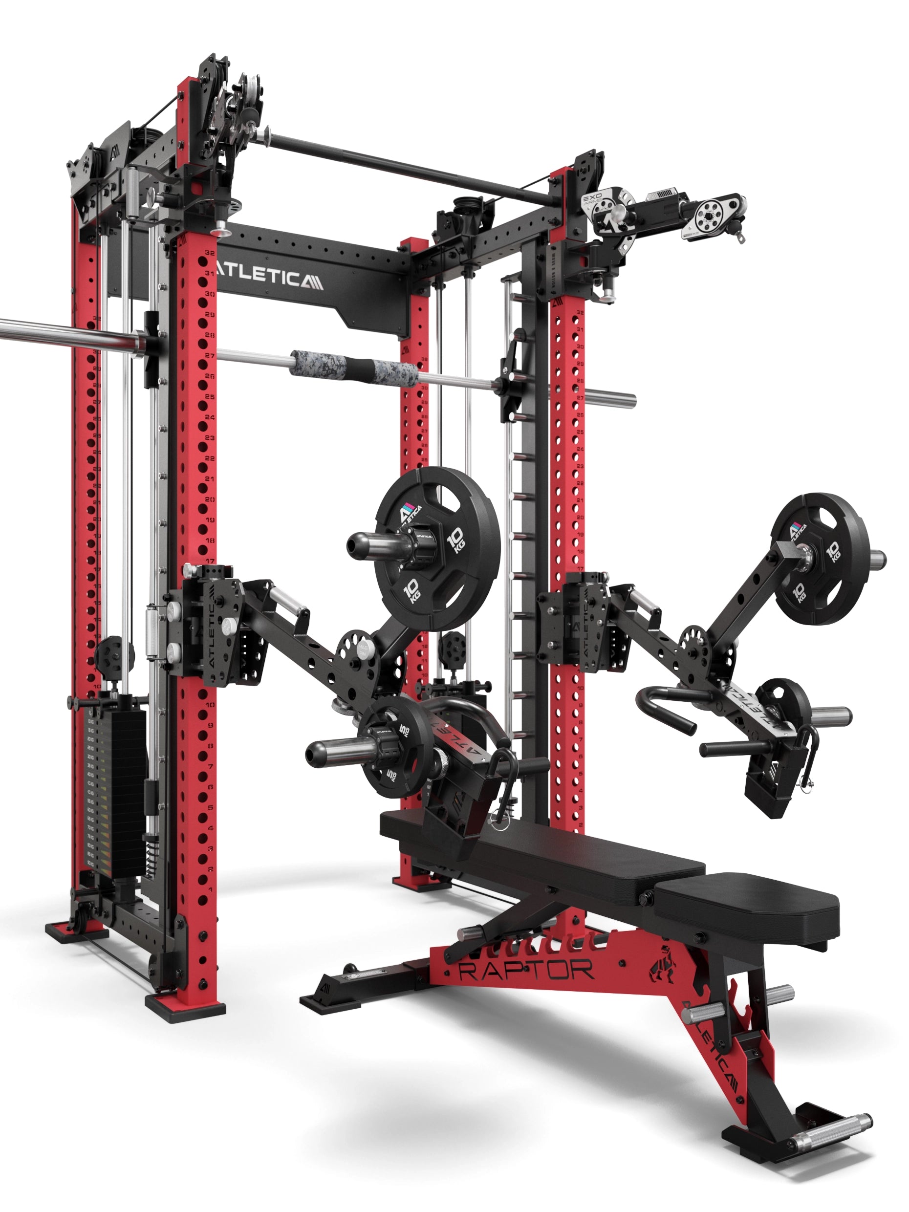 R8 Bradley EXO 93cm | Combat Set - Sportscar Red