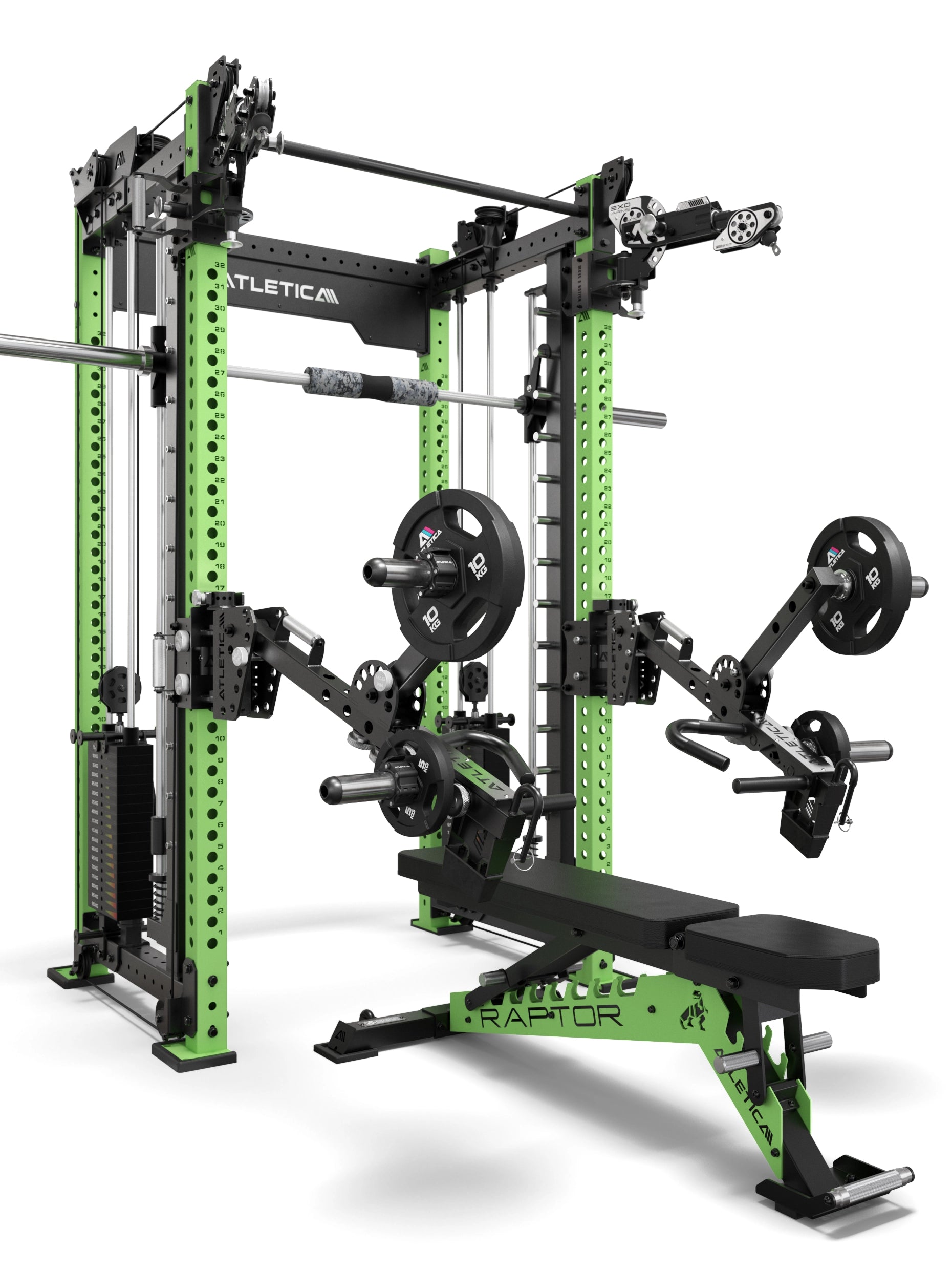 R8 Bradley EXO MID | Combat Set - Electric Green