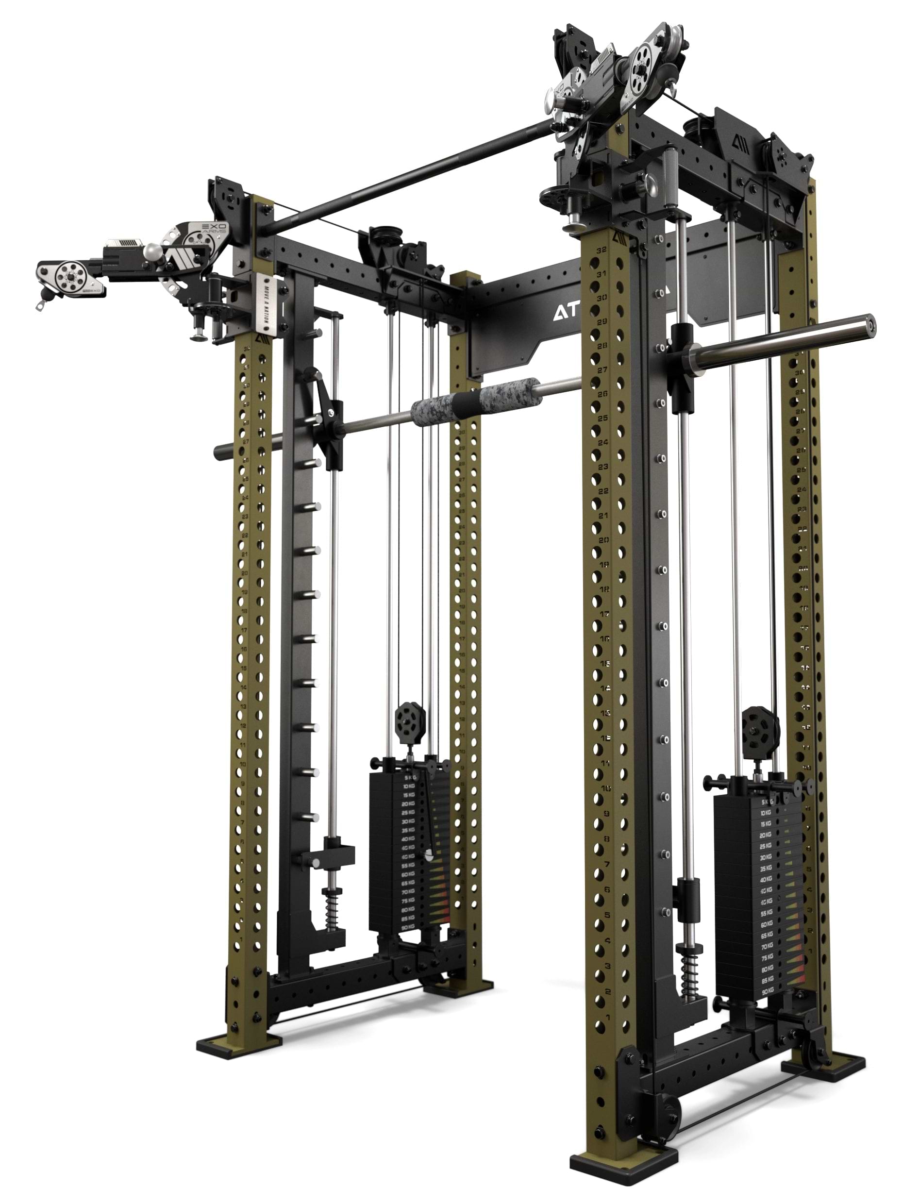 R8 Bradley EXO 2x95kg & Smith Machine | 78cm