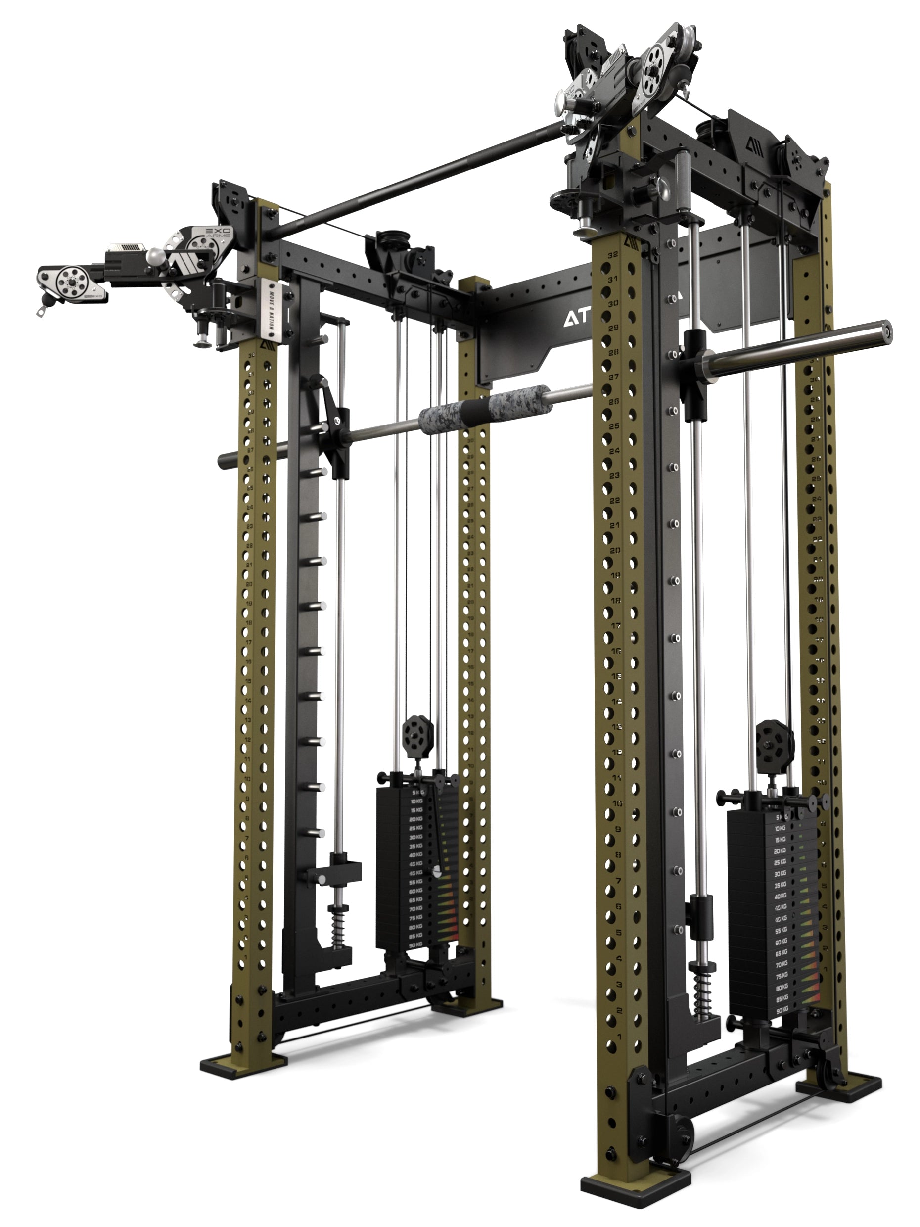 R8 Bradley EXO 2x95kg & Smith Machine | 78cm