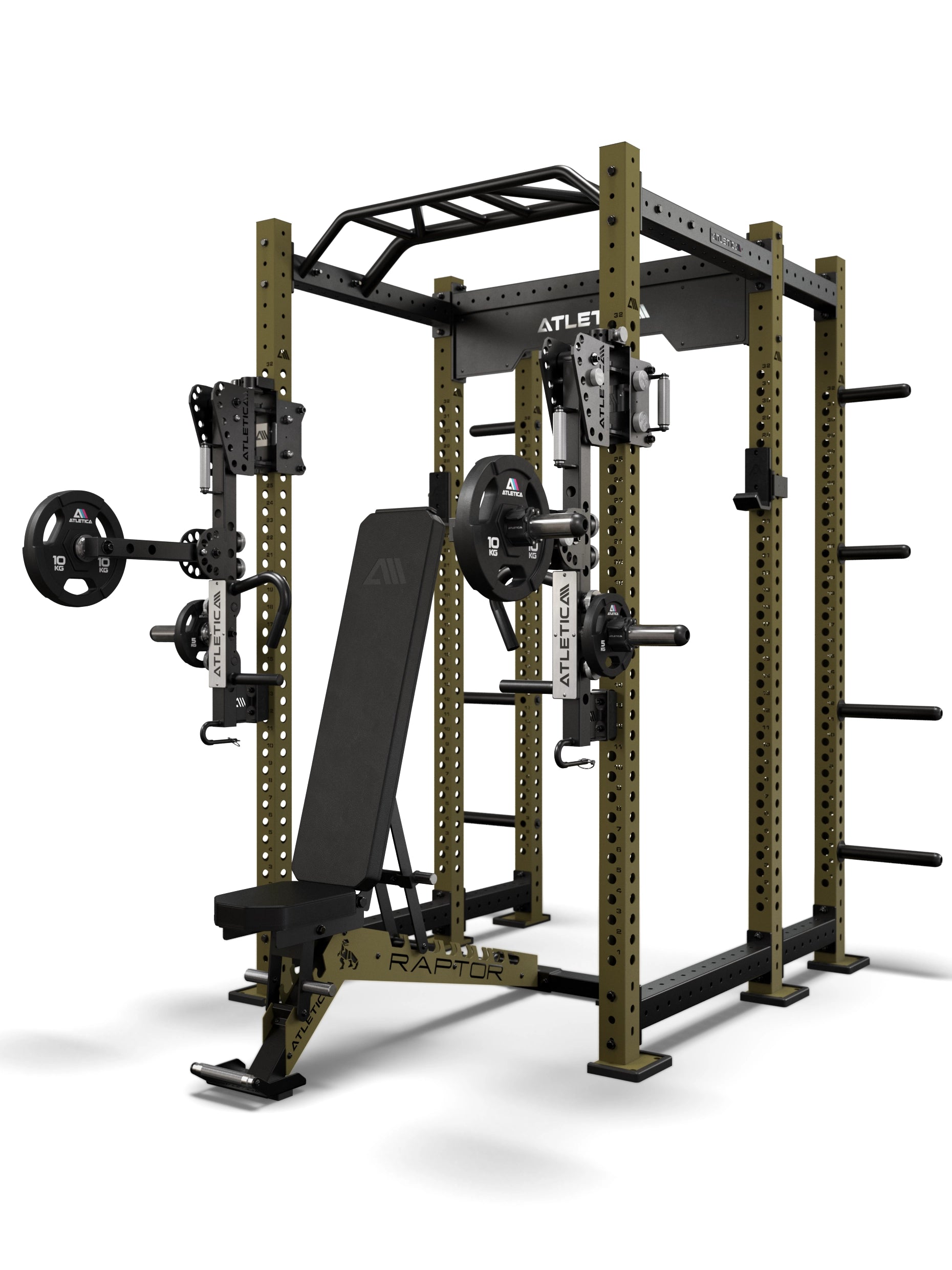 R8 Apache | Power Rack | Military Green ARC