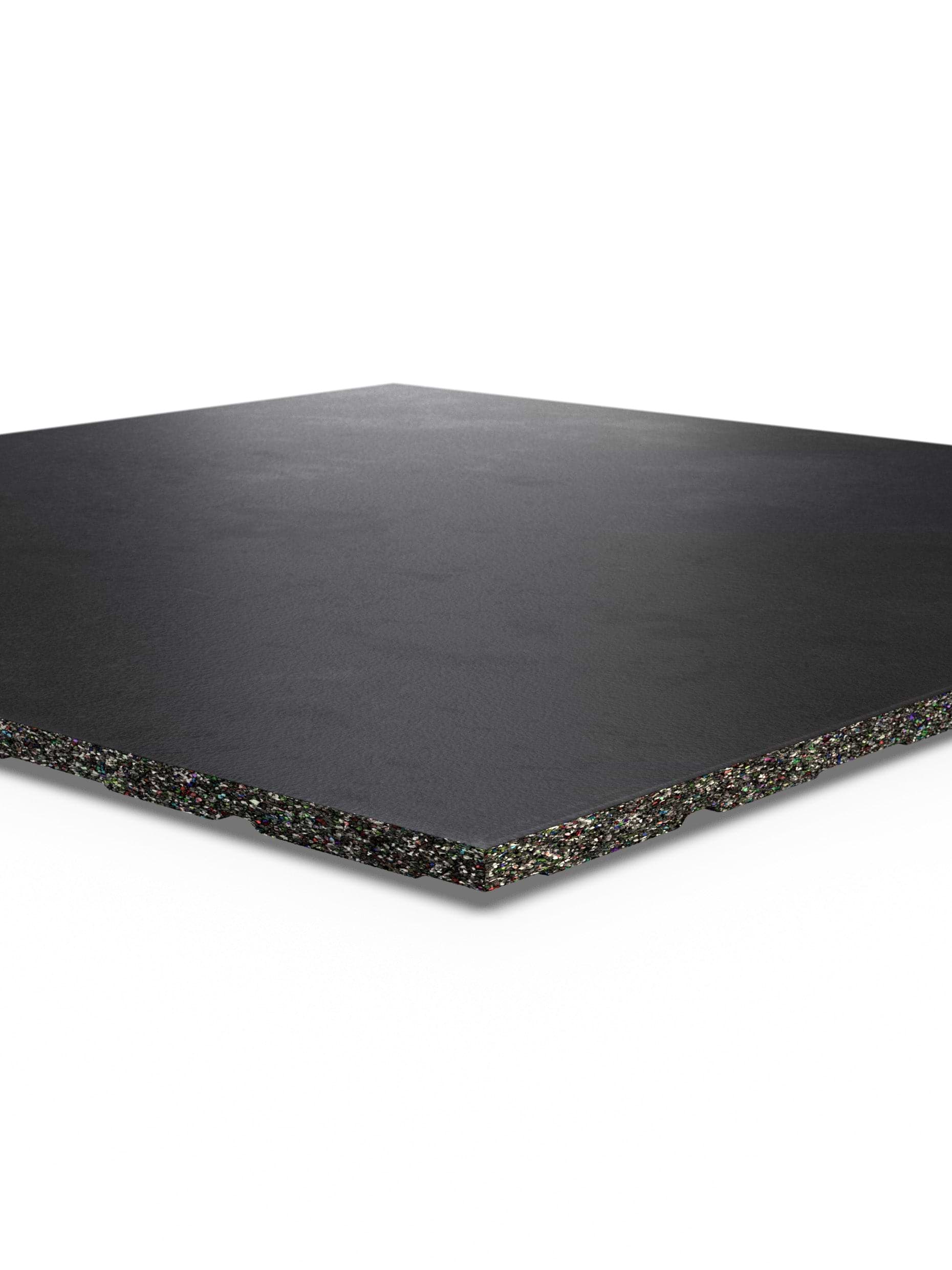 Bodenschutz | MaxProtect Bodenschutz 20 mm 100x100cm, hochwertiges Kautschuk | Steckverbindung | Feingranulat Oberfläche | Geruchsarm | TÜV