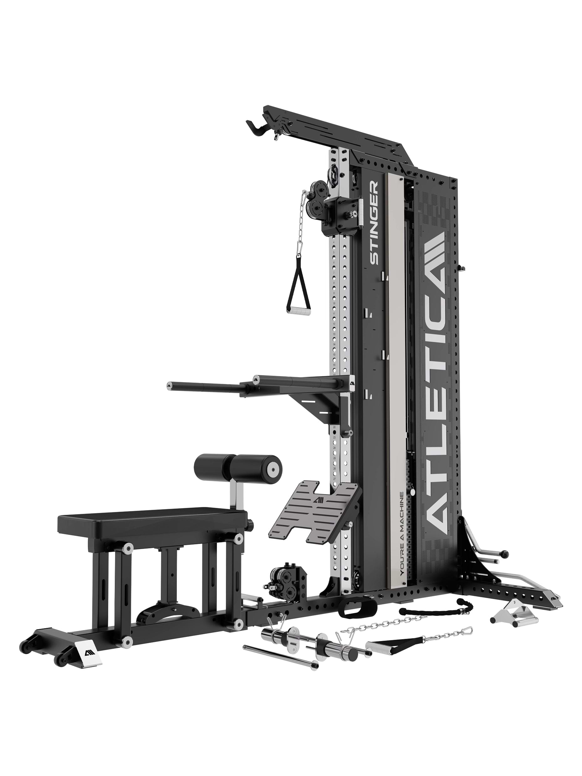 Functional Trainer und Lat- und Ruderzugstation Stinger von Atletica