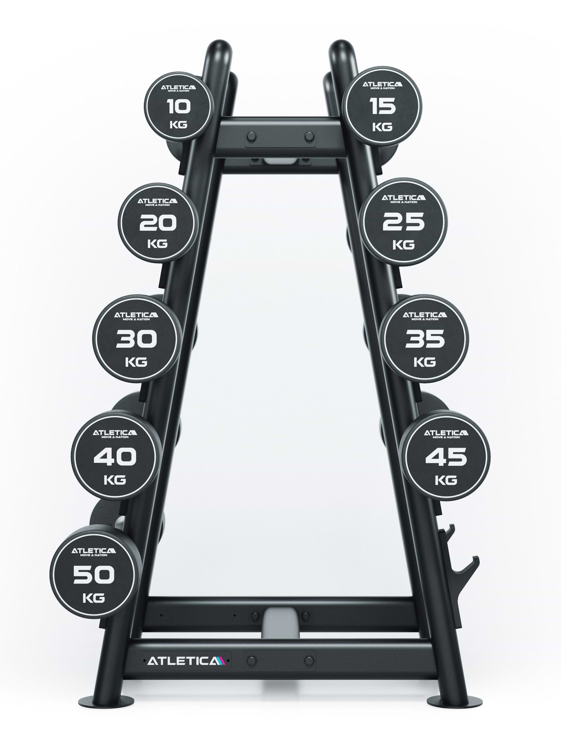 Langhantel-Ablage: mehr Ordnung im Trainingsraum