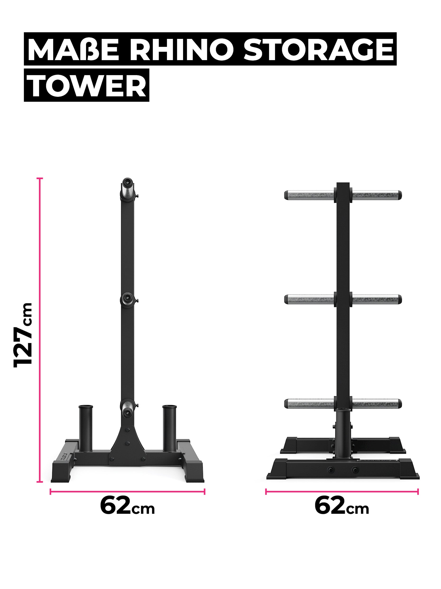 Gewichtsablage Rhino Storage: 21 kg