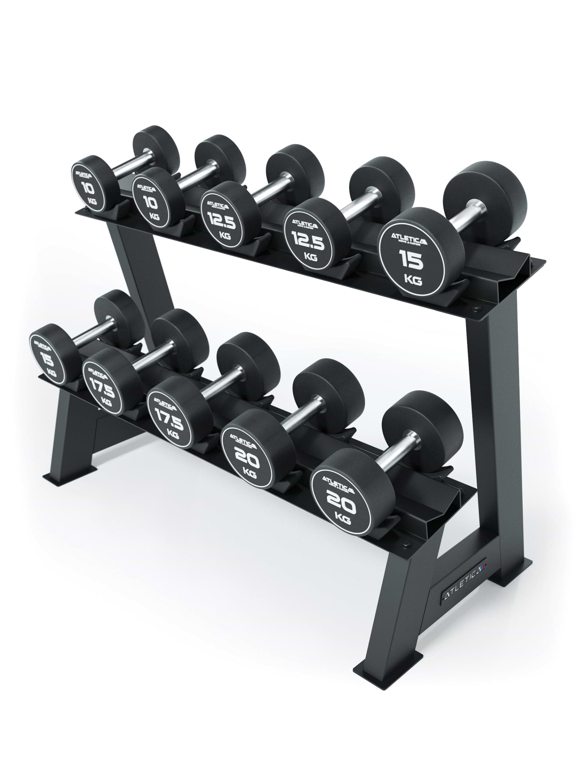 Ablage für Polyurethan Rundhanteln: Round Dumbbell Storage