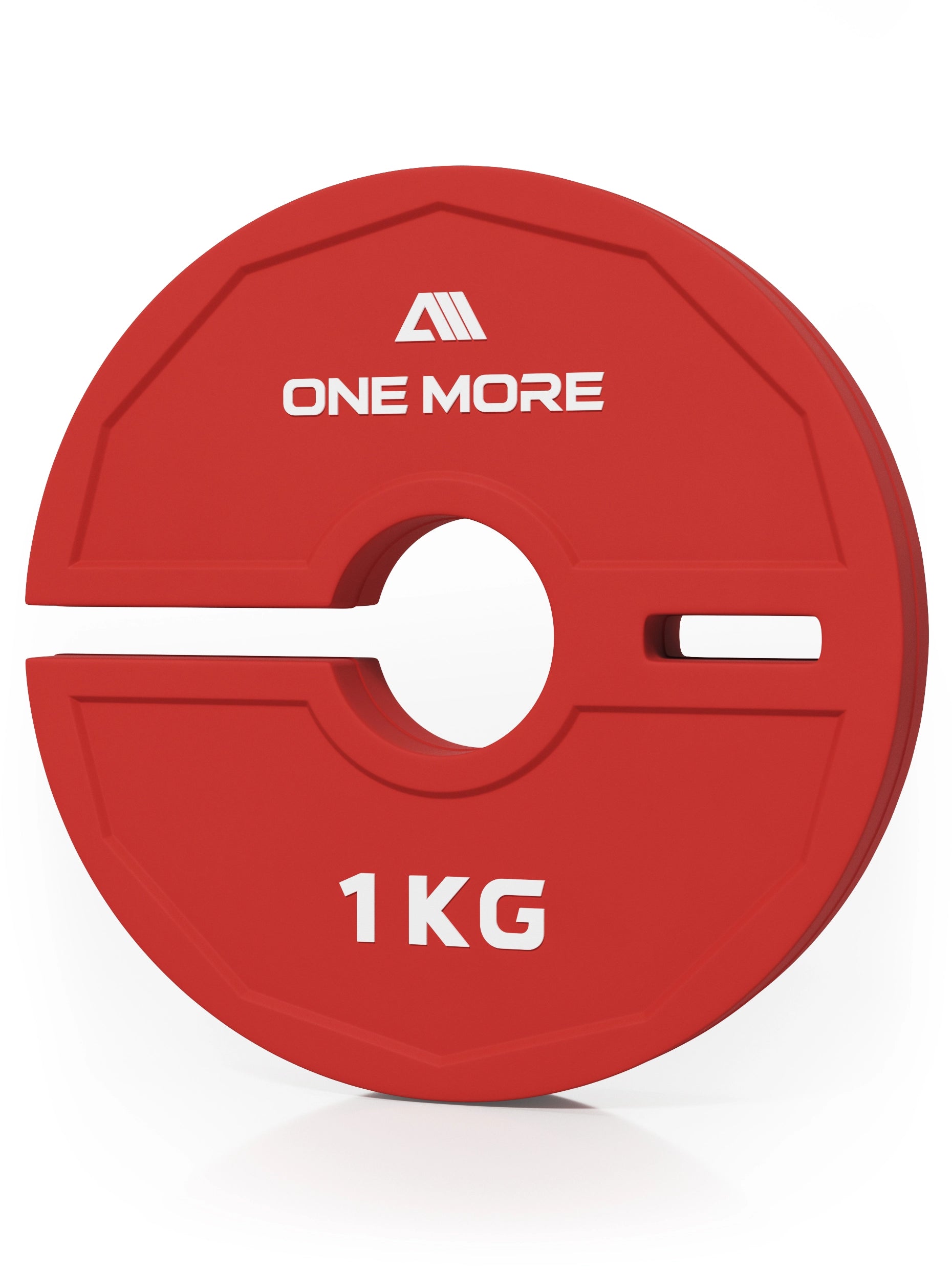 Add-On Flex Plates von Atletica: 1kg in rot
