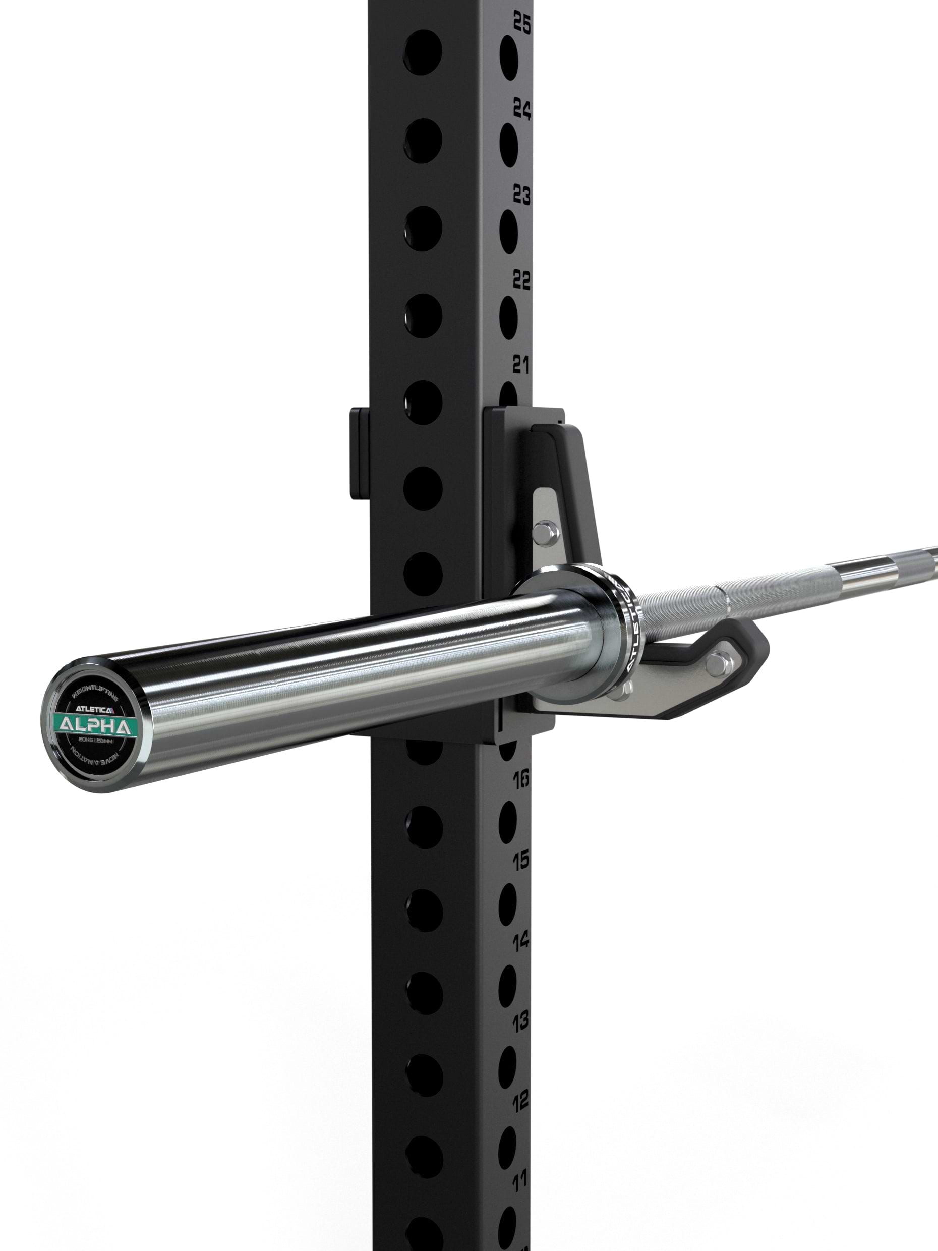 Weightlifting Bar | Speziell fürs Gewichtheben konstruiert | 50mm Olympia Langhantel | 20kg | Markierungen nach IWF & IPF | 1200kg Belastbarkeit