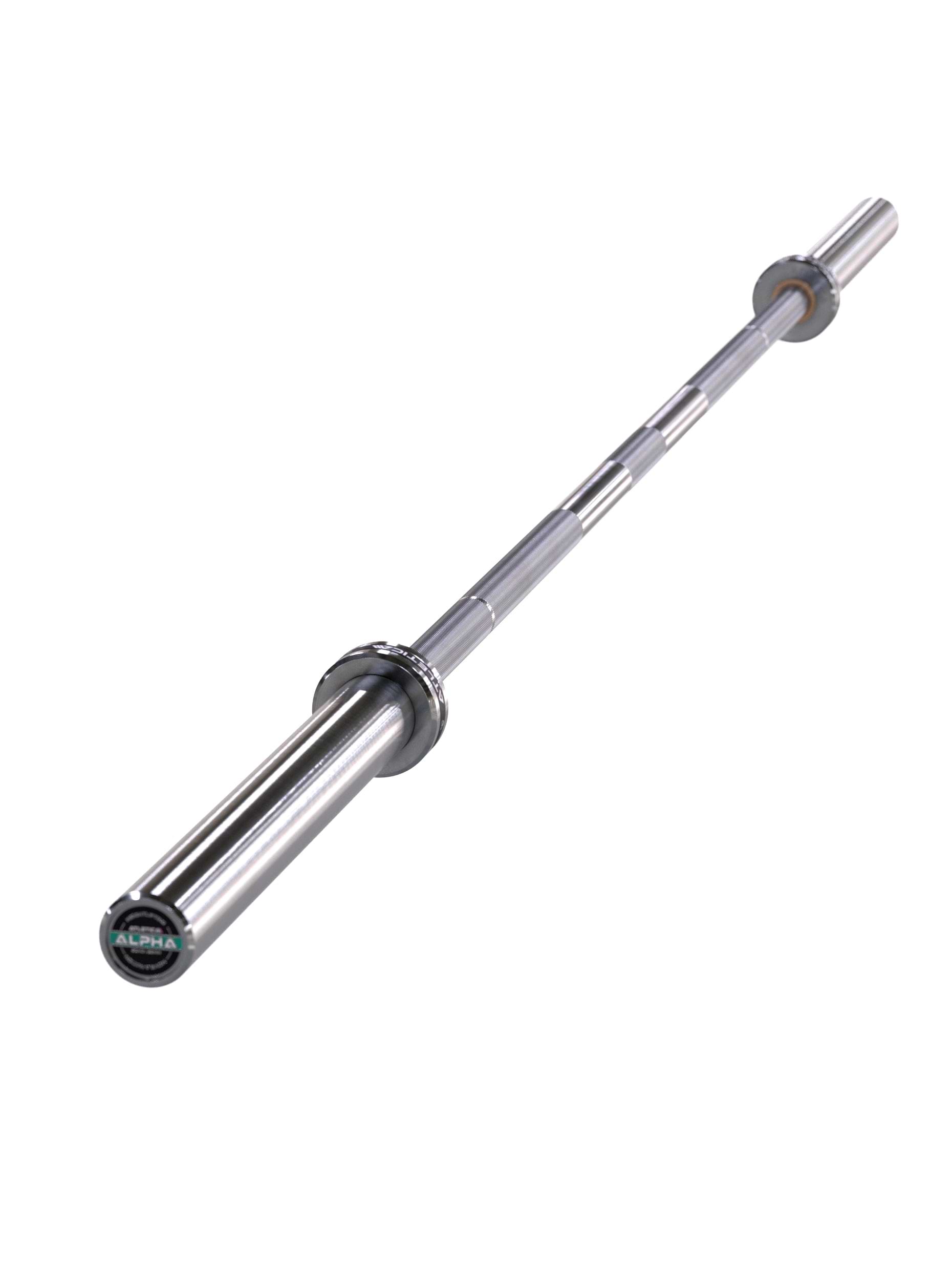 Weightlifting Bar | Speziell fürs Gewichtheben konstruiert | 50mm Olympia Langhantel | 20kg | Markierungen nach IWF & IPF | 1200kg Belastbarkeit