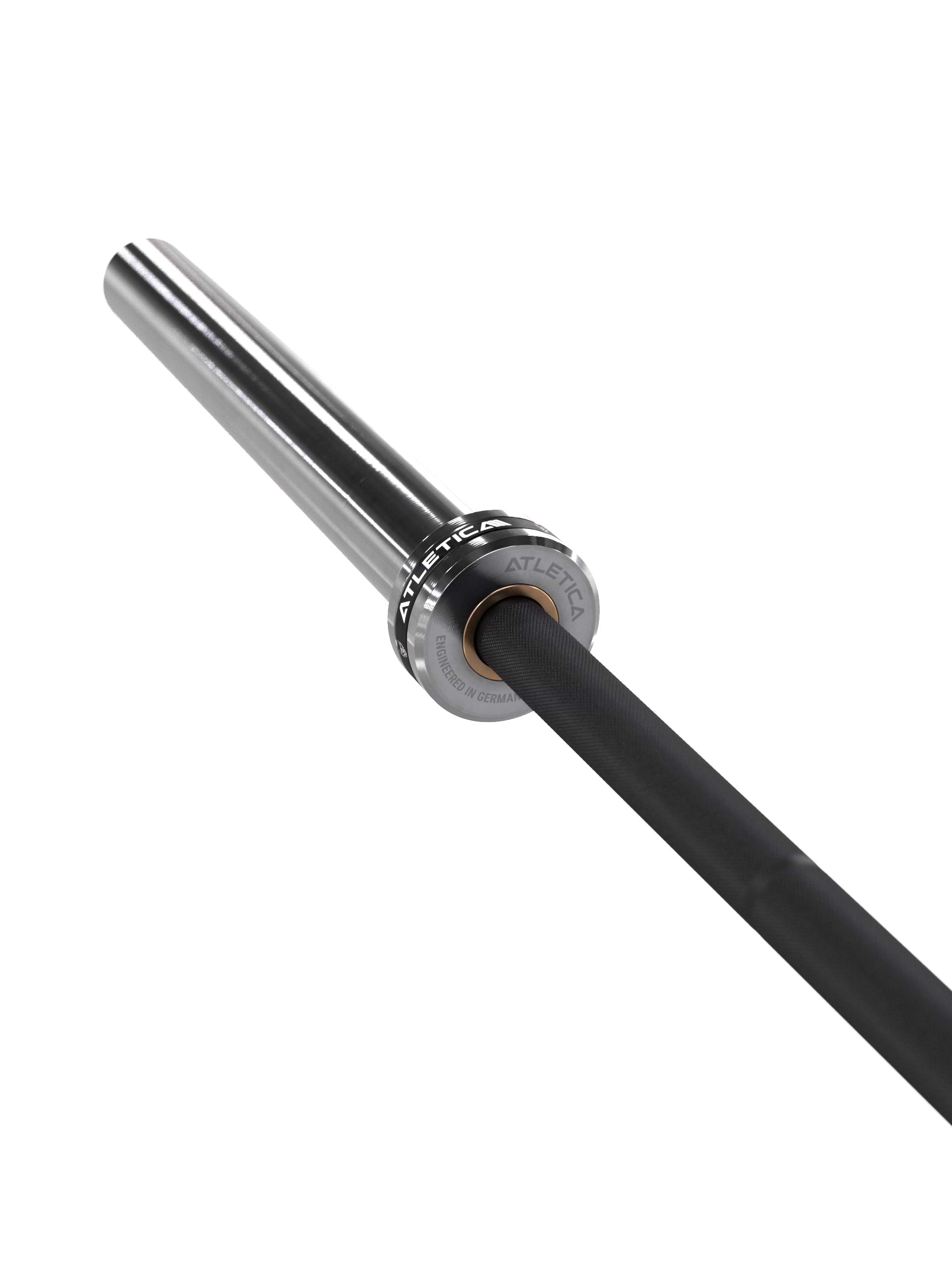 Weightlifting Bar | Speziell fürs Gewichtheben konstruiert | 50mm Olympia Langhantel | 20kg | Markierungen nach IWF & IPF | 1200kg Belastbarkeit