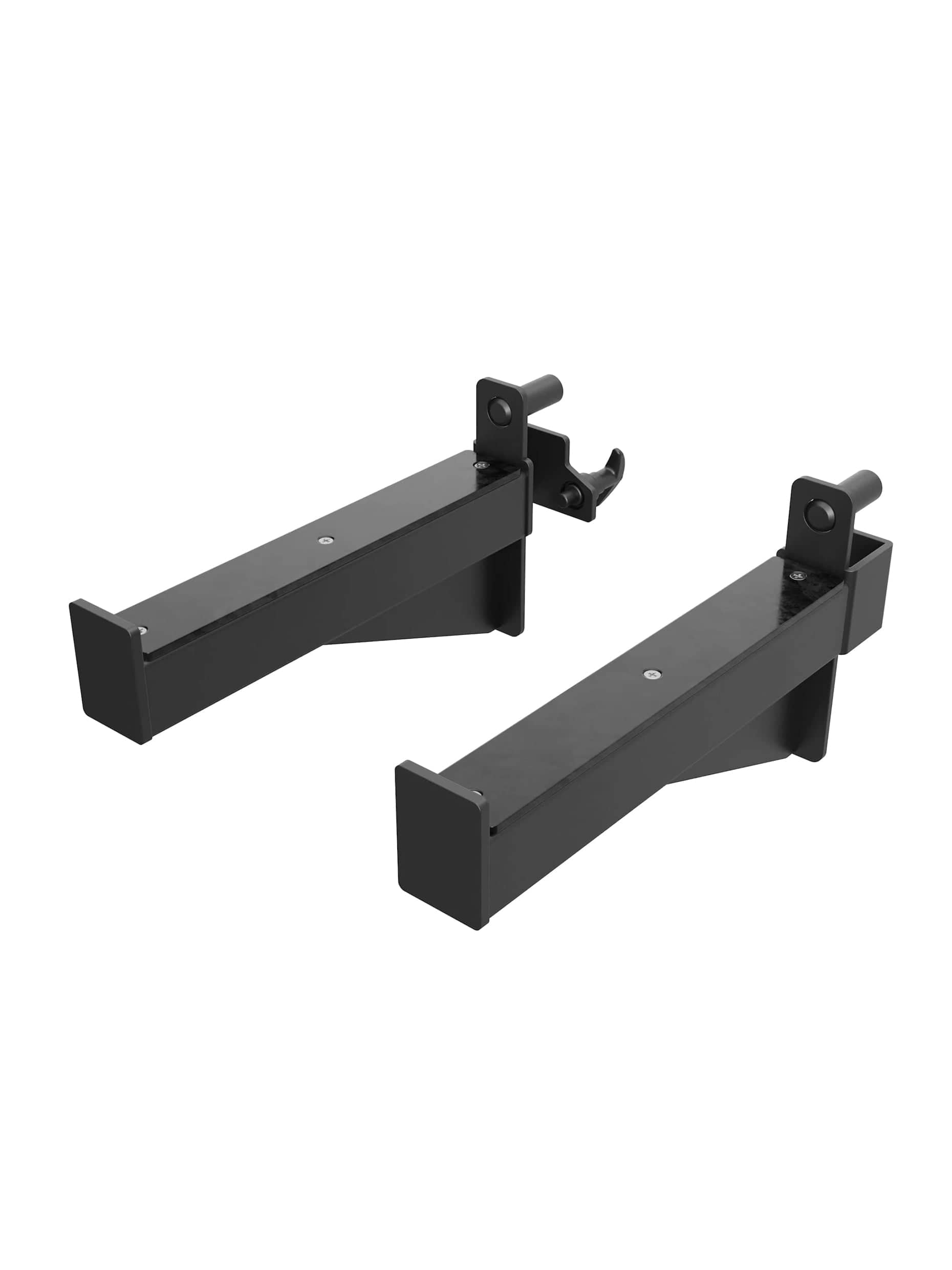 Spotter Arme der R5 Serie: 1 Paar, sicher trainieren, hochbelastbar, 39.5 cm lang, austauschbare Schutzprotektoren aus Hartplastik