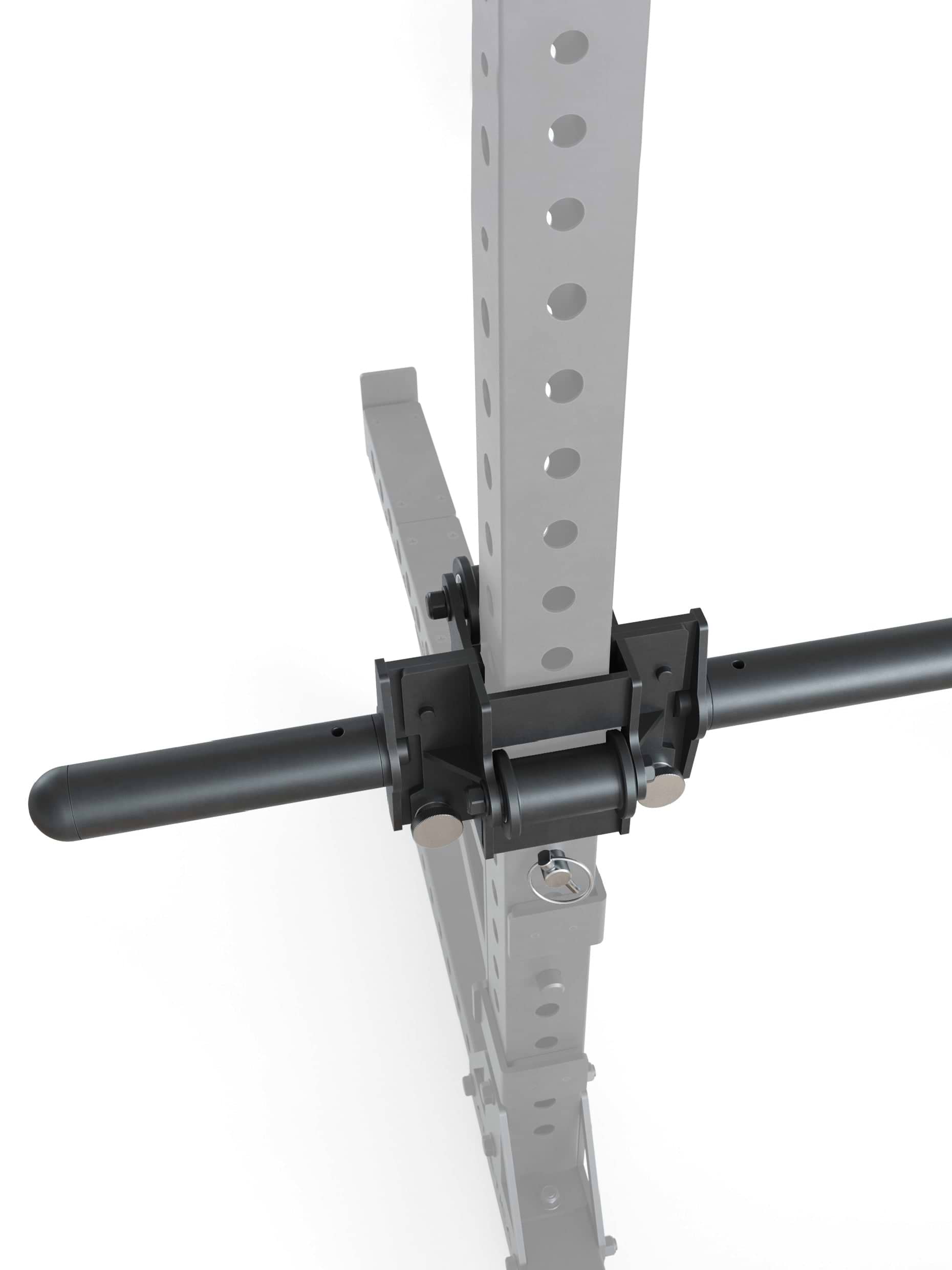 Power Rack R7: Oberer Kabelzug-Anbau | Gewichtsschlitten mit 3 Führungsrollen