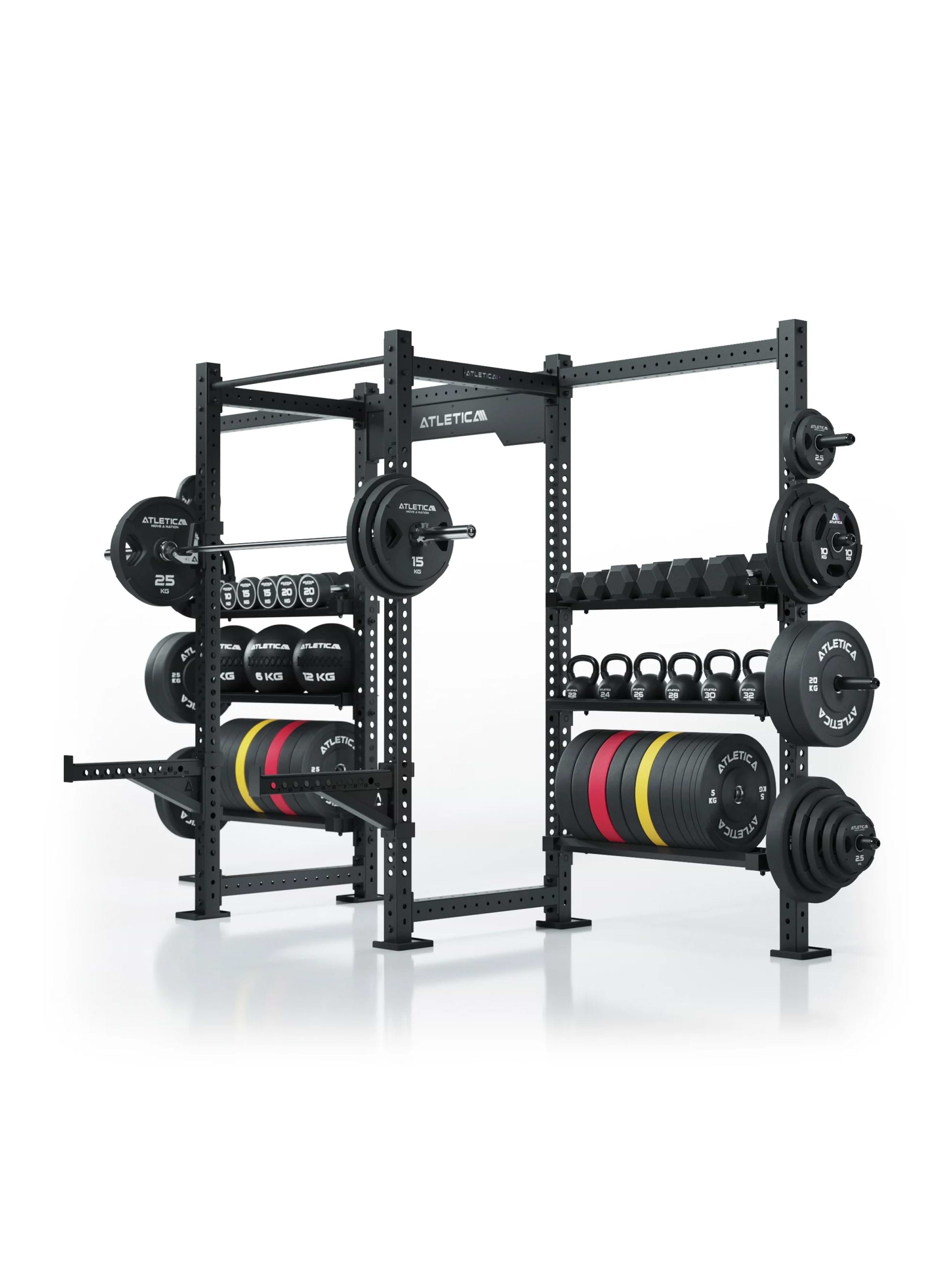 Ablage für Bumper Plates und Wallballs Gewichte