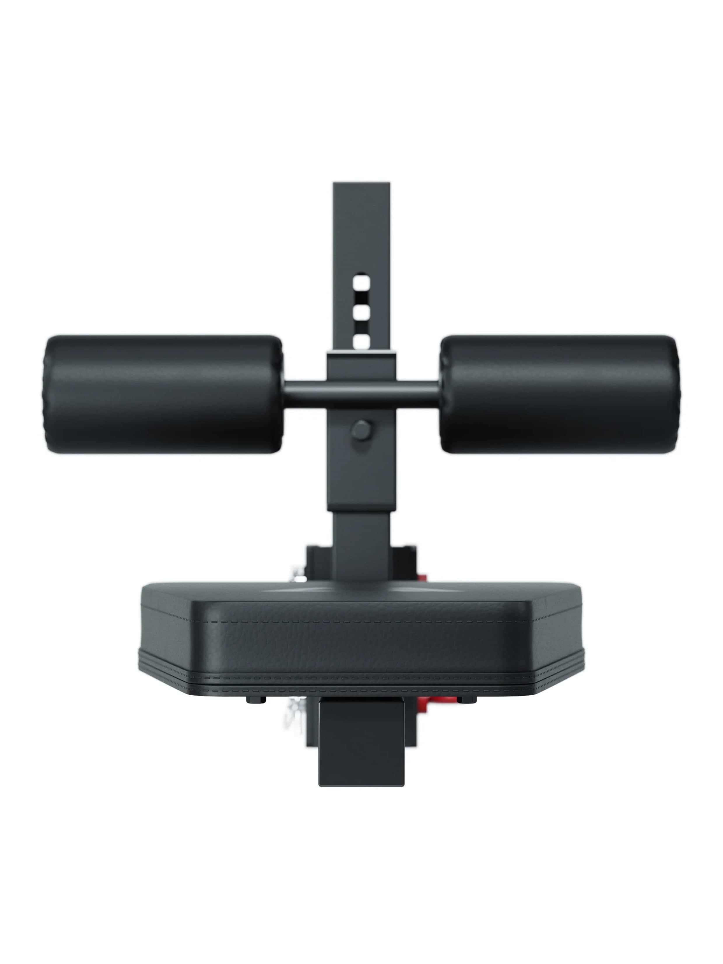 Latzug-Sitz mit Knieblocker, R8 Power Cage Zubehör: Upgrade vom Kabelzug zum vollwertigen Latzug | Individuell Höhenverstellbar für vollen Latzug Stretch