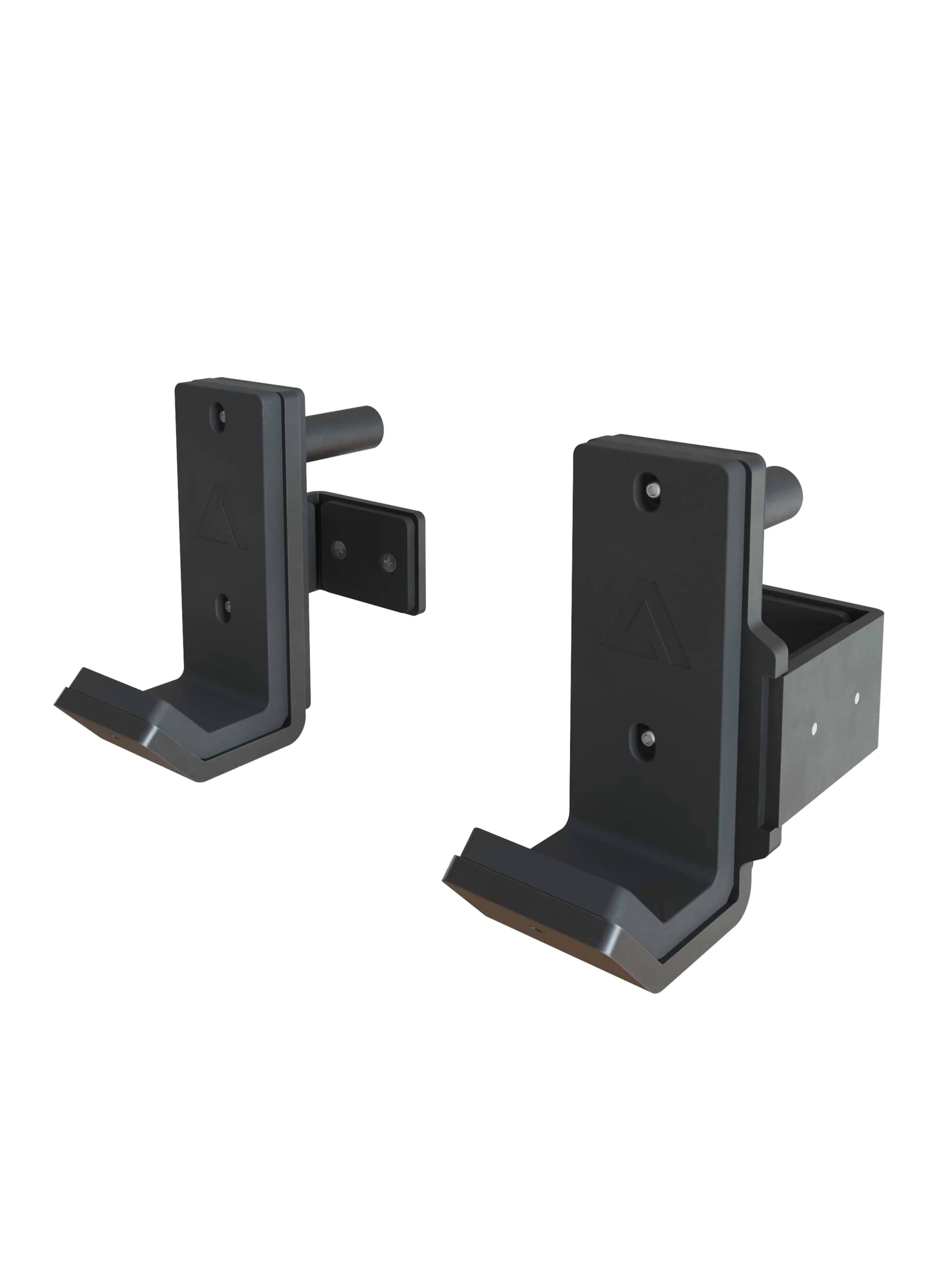 J-Hooks, Type 1, R8 Power Racks Zubehör: Austauschbare Protektoren | Tiefe Mulde | Bis 450 kg belastbar | Einfach höhenverstellbar | Cross-kompatibel