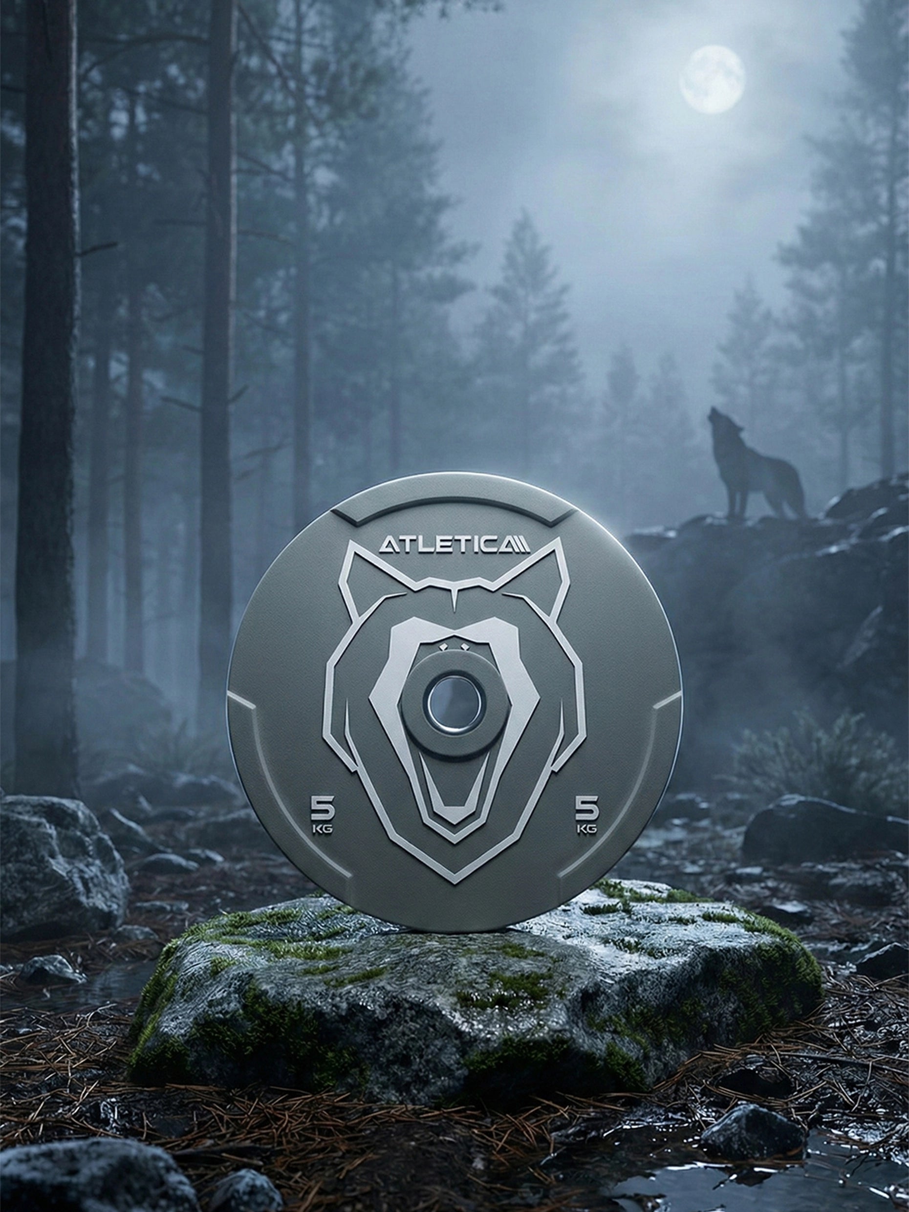 Animal Bumper Plates 5kg von Atletica