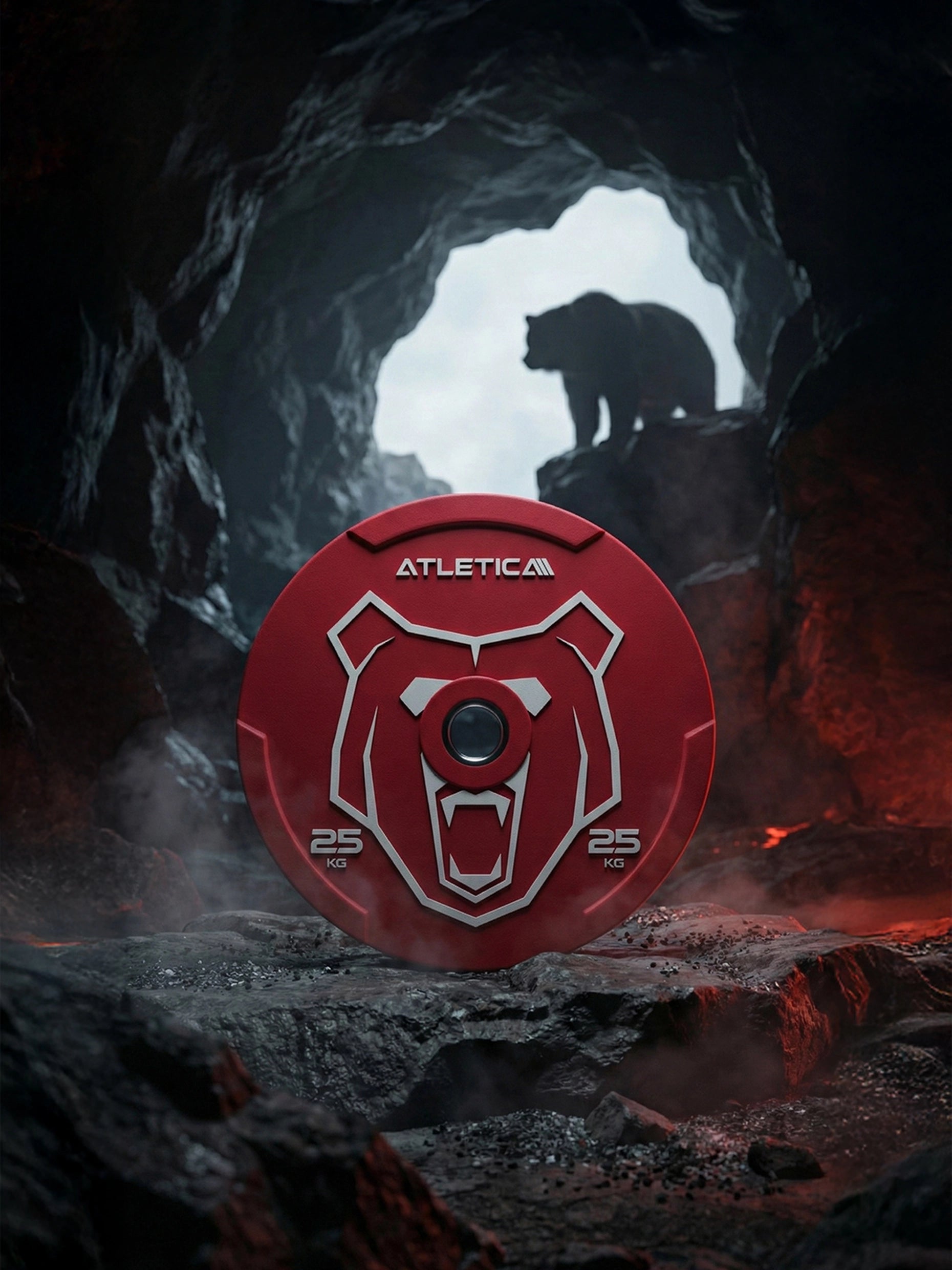 Animal Bumper Plates 25kg