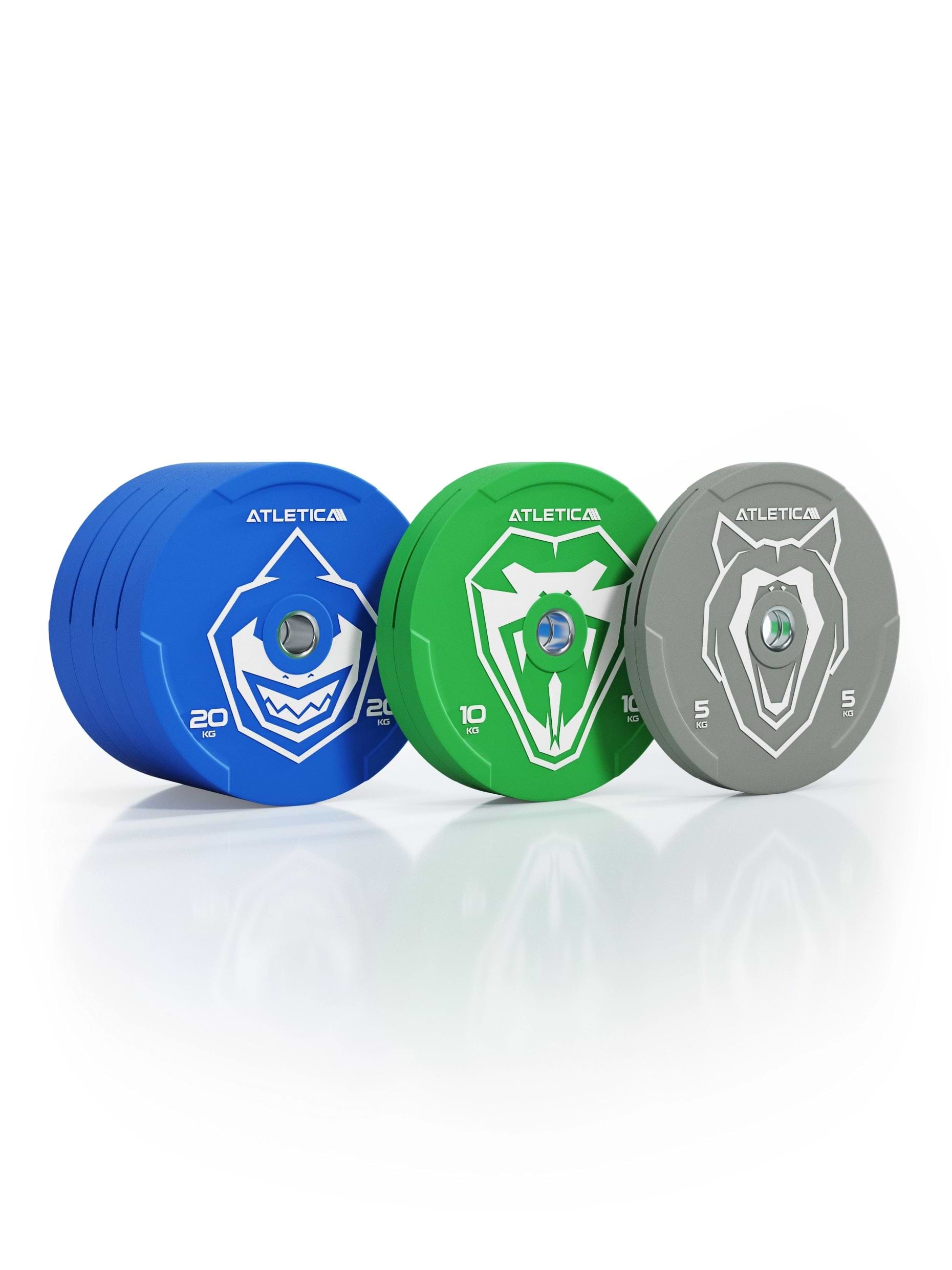 Animal Bumper Plates 110kg Set: Reduzierter Bounce im Vergleich zu High-Temp und Standard-Bumper Plates