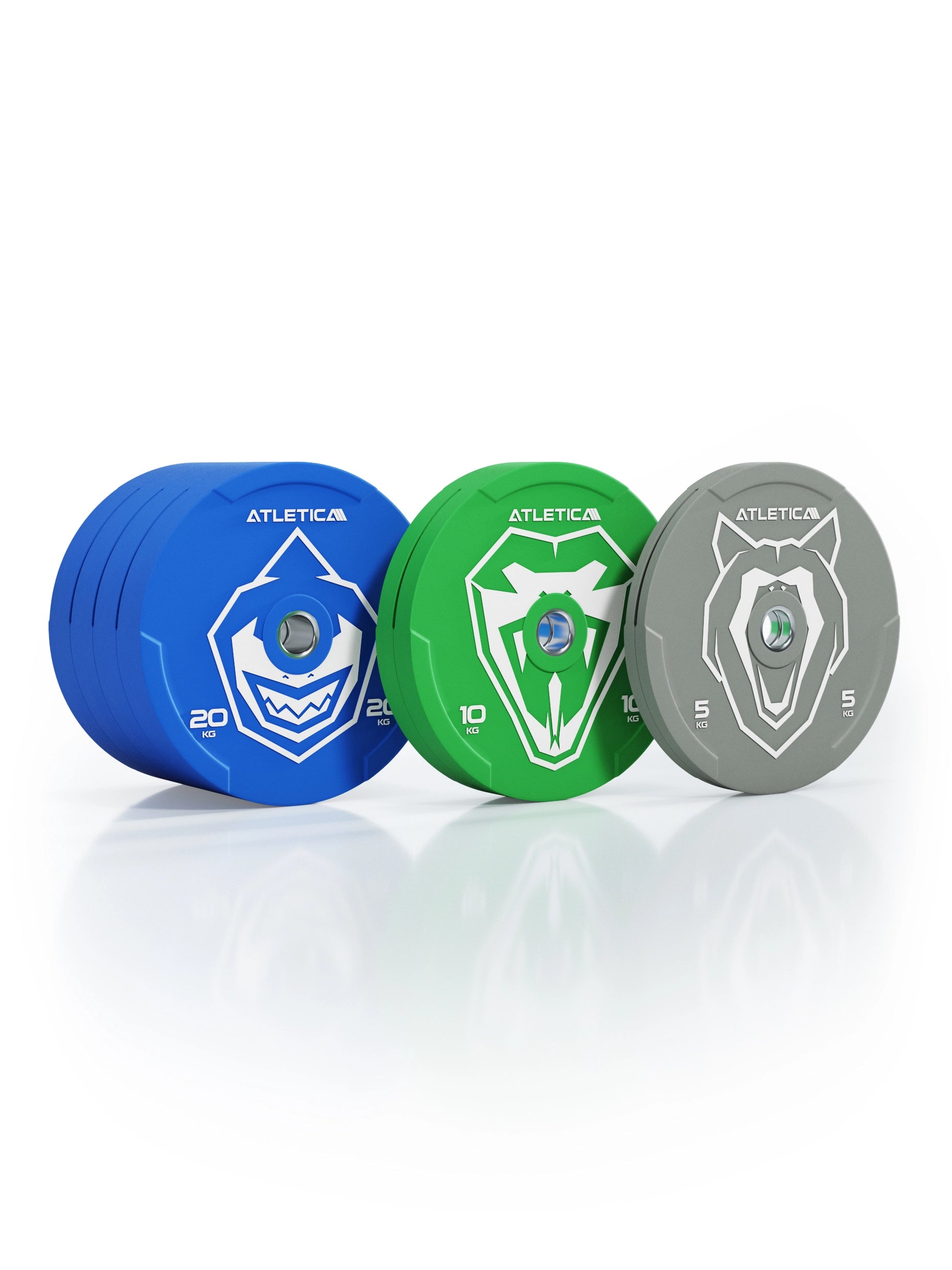 Animal Bumper Plates 110kg Set: Reduzierter Bounce im Vergleich zu High-Temp und Standard-Bumper Plates