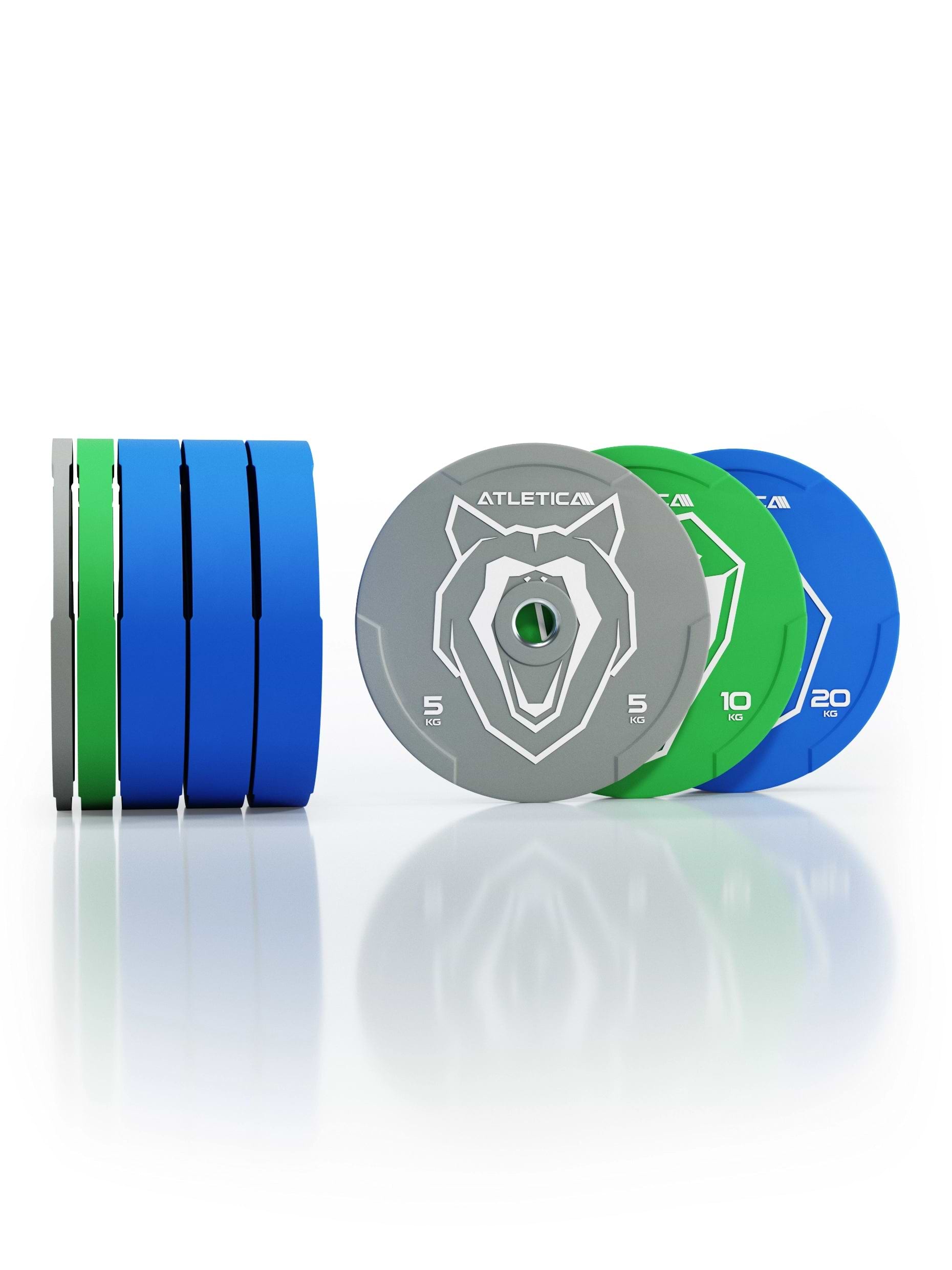 Animal Bumper Plates 110kg Set: robust und unverwechselbar