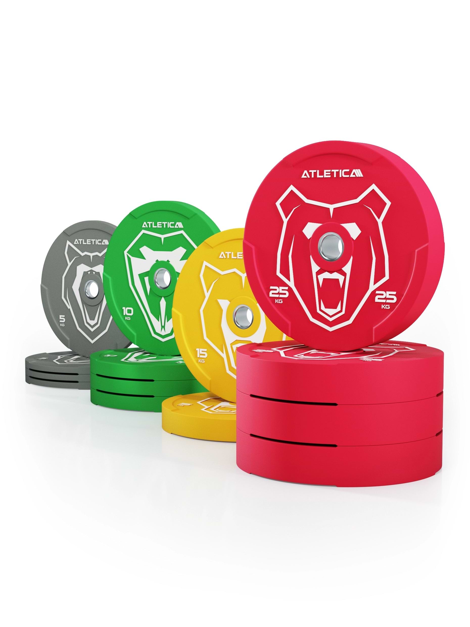 Animal Bumper Plates Set 190kg | Farbcode nach IWF-Standard