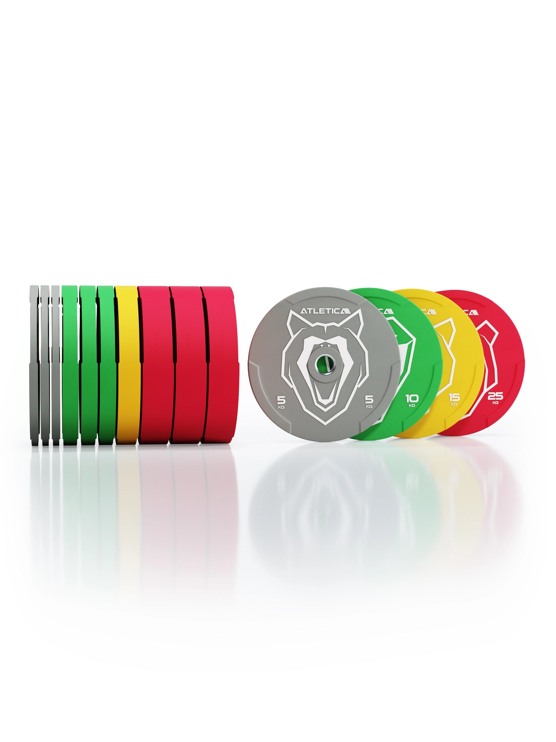 Animal Bumper Plates Set 190kg: Reduzierter Bounce